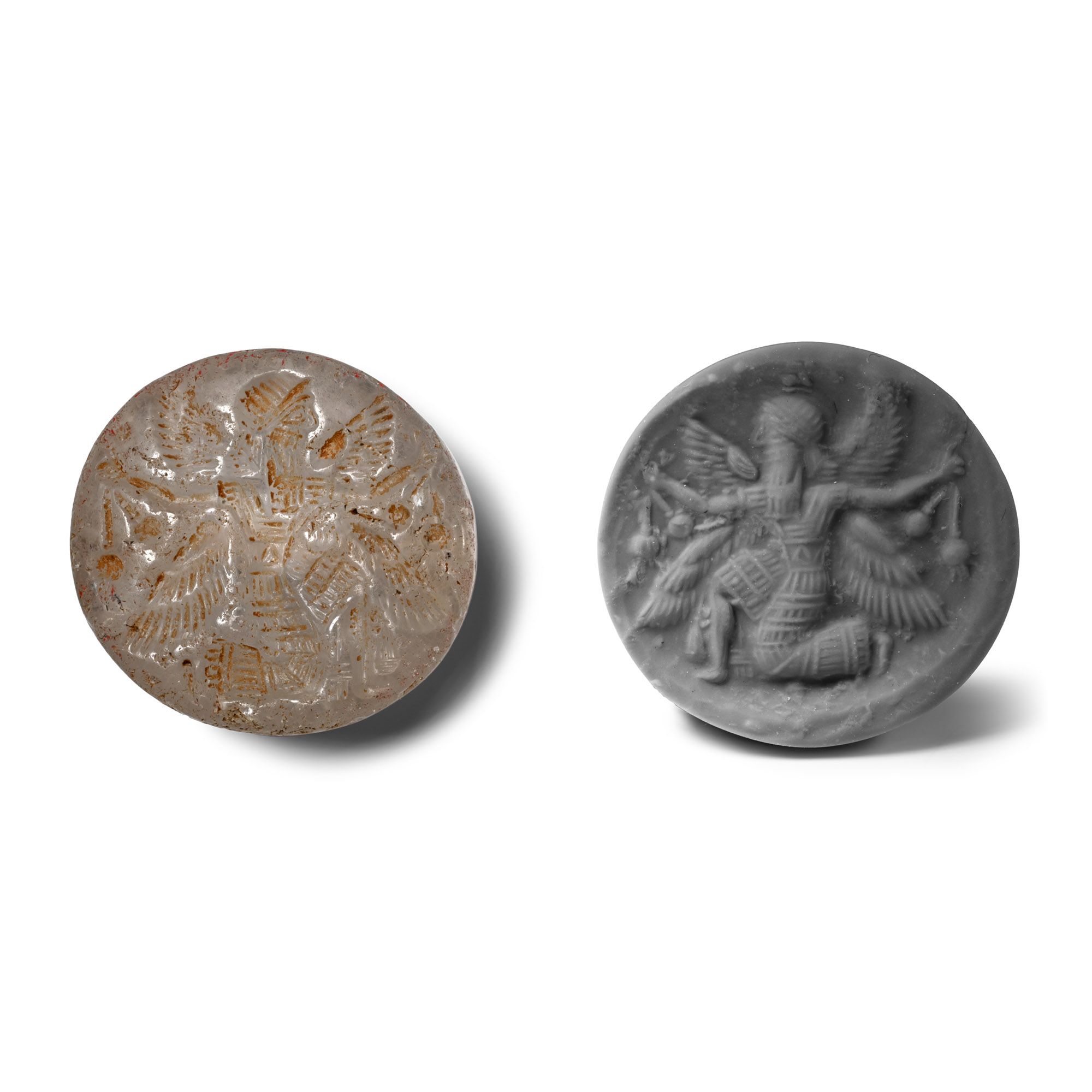 Neo Babylonian Rock Crystal Stamp Seal