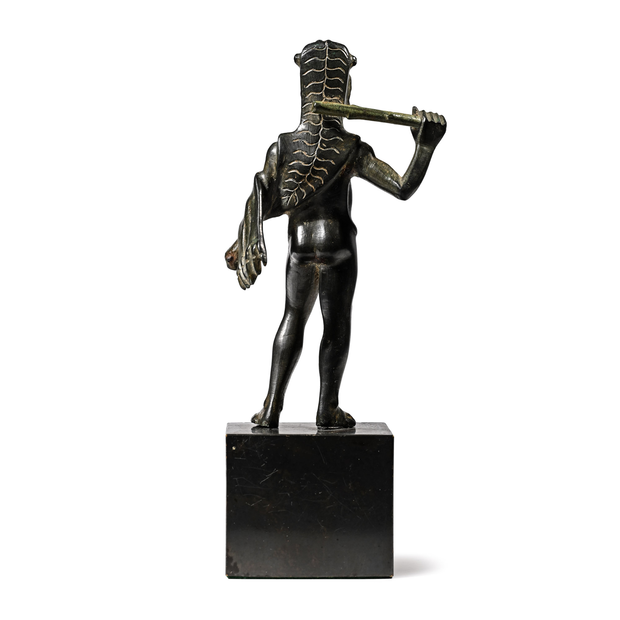 Etruscan Bronze Statuette of Herakles
