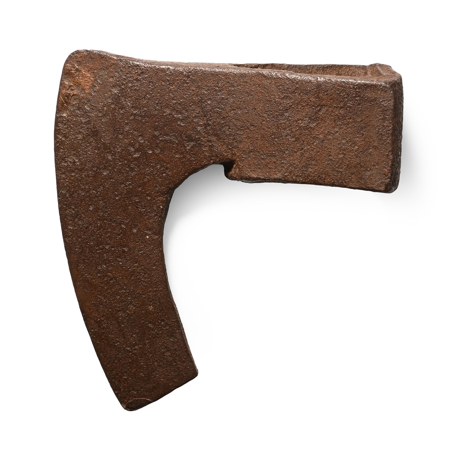 Medieval Iron Long Bearded Axehead