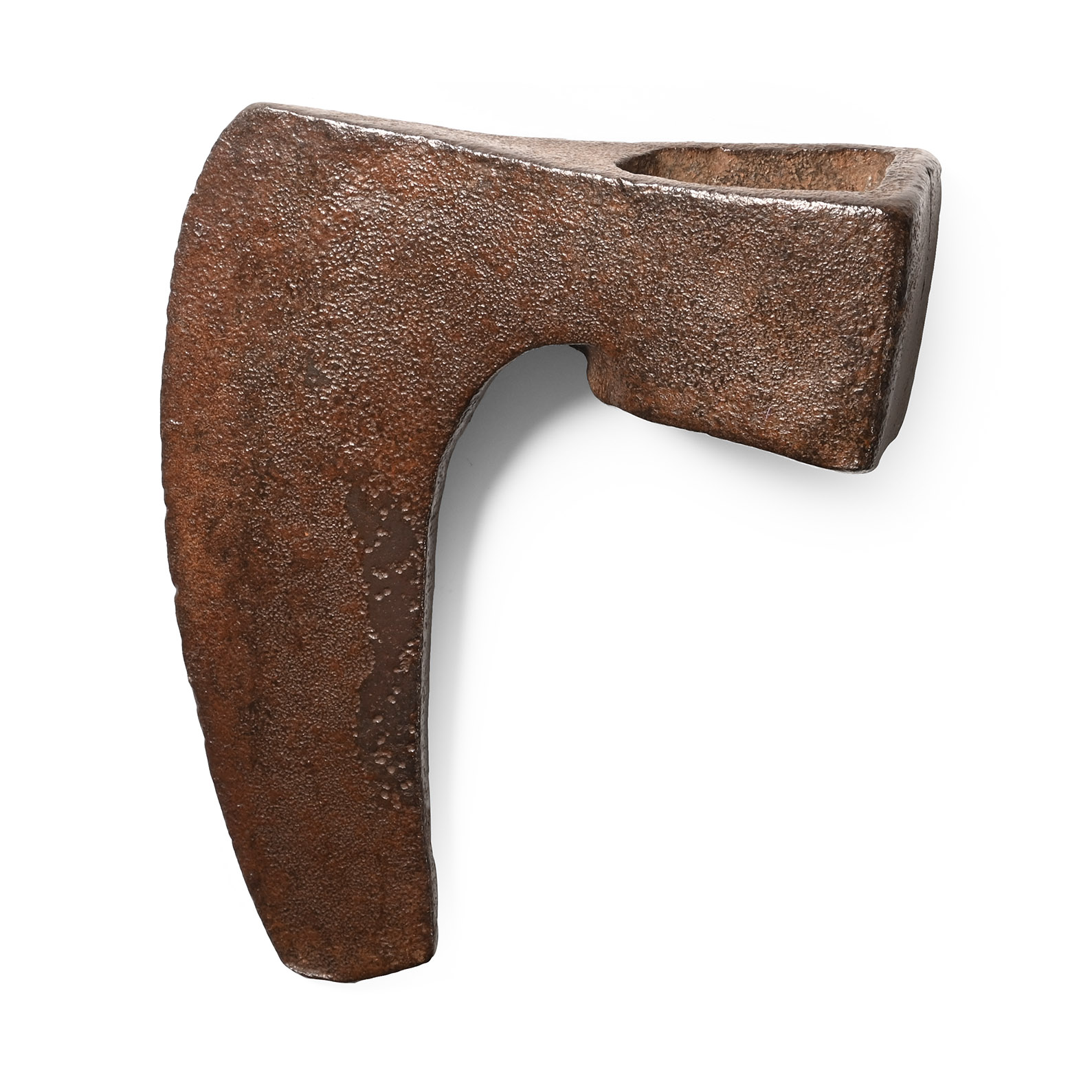 Medieval Iron Long Bearded Axehead