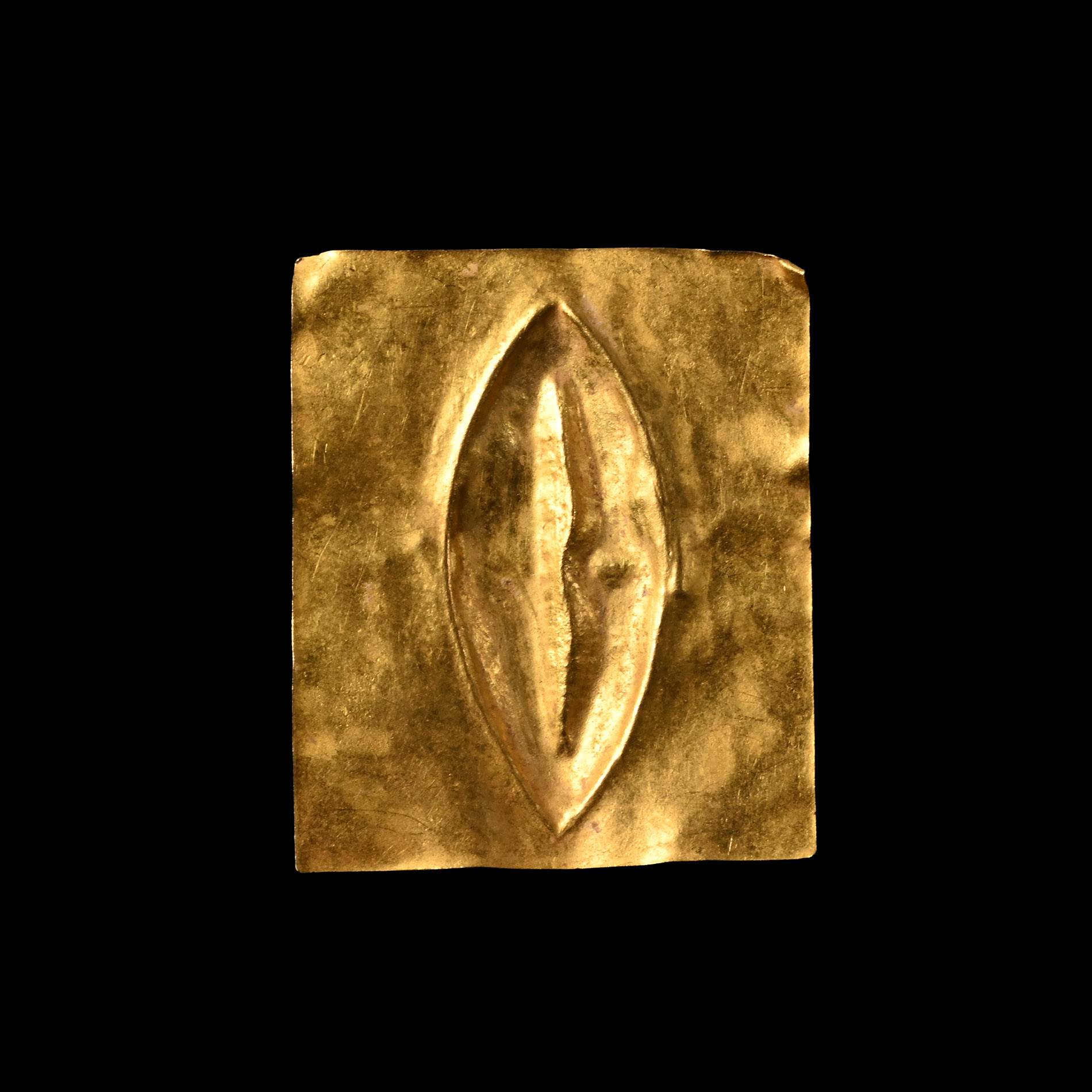Roman Gold Votive Plaque