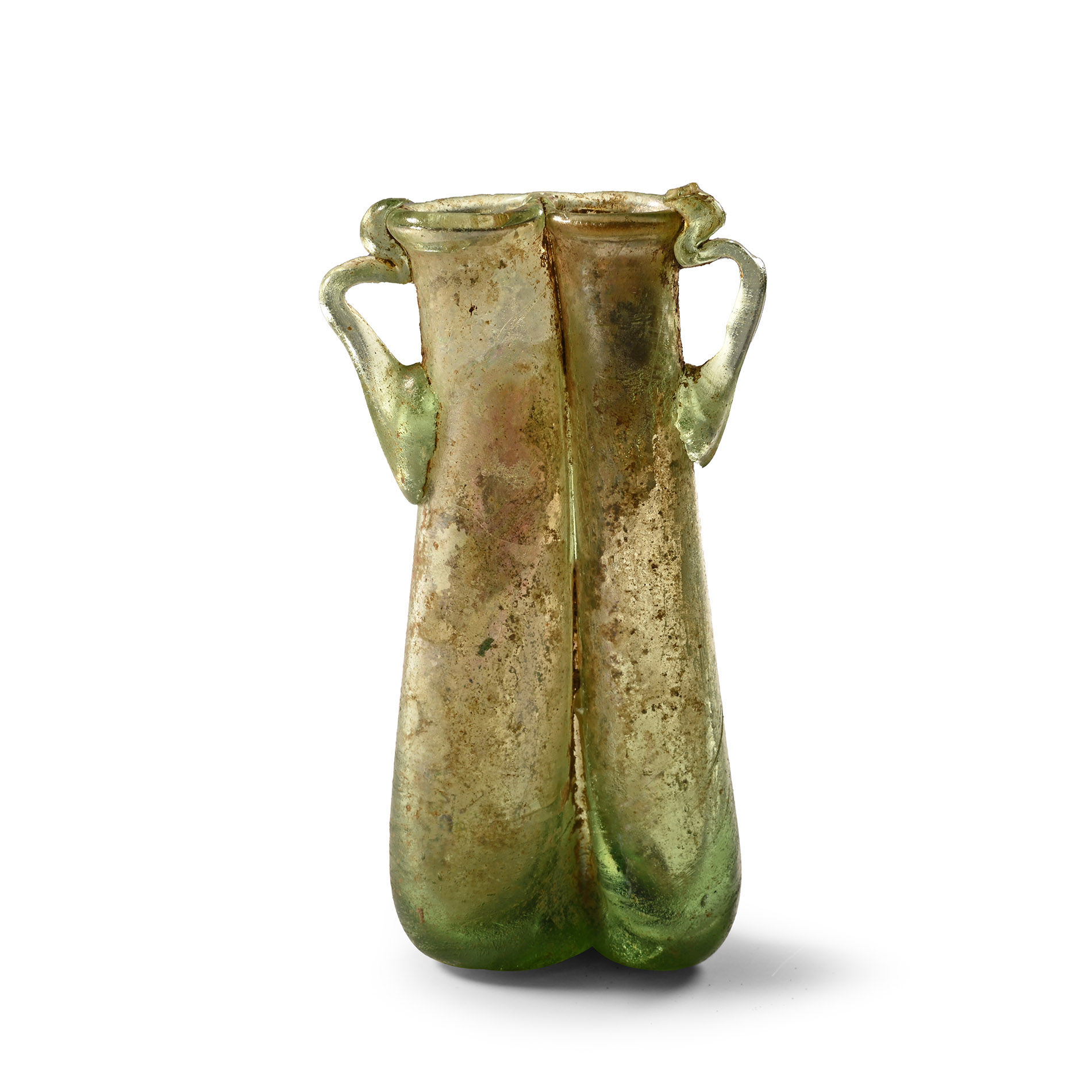 Roman Glass Double Unguentarium
