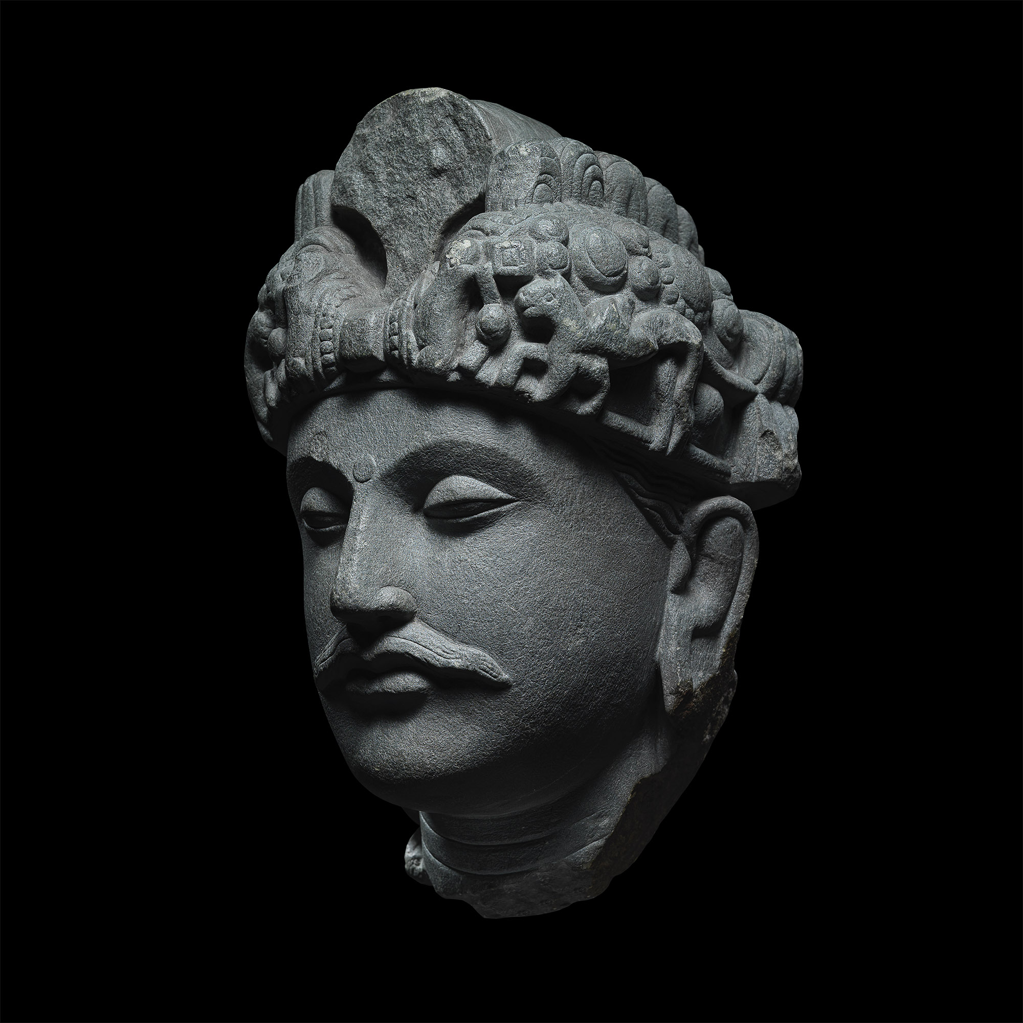 'The Kelton' Gandharan Head of a Bodhisattva