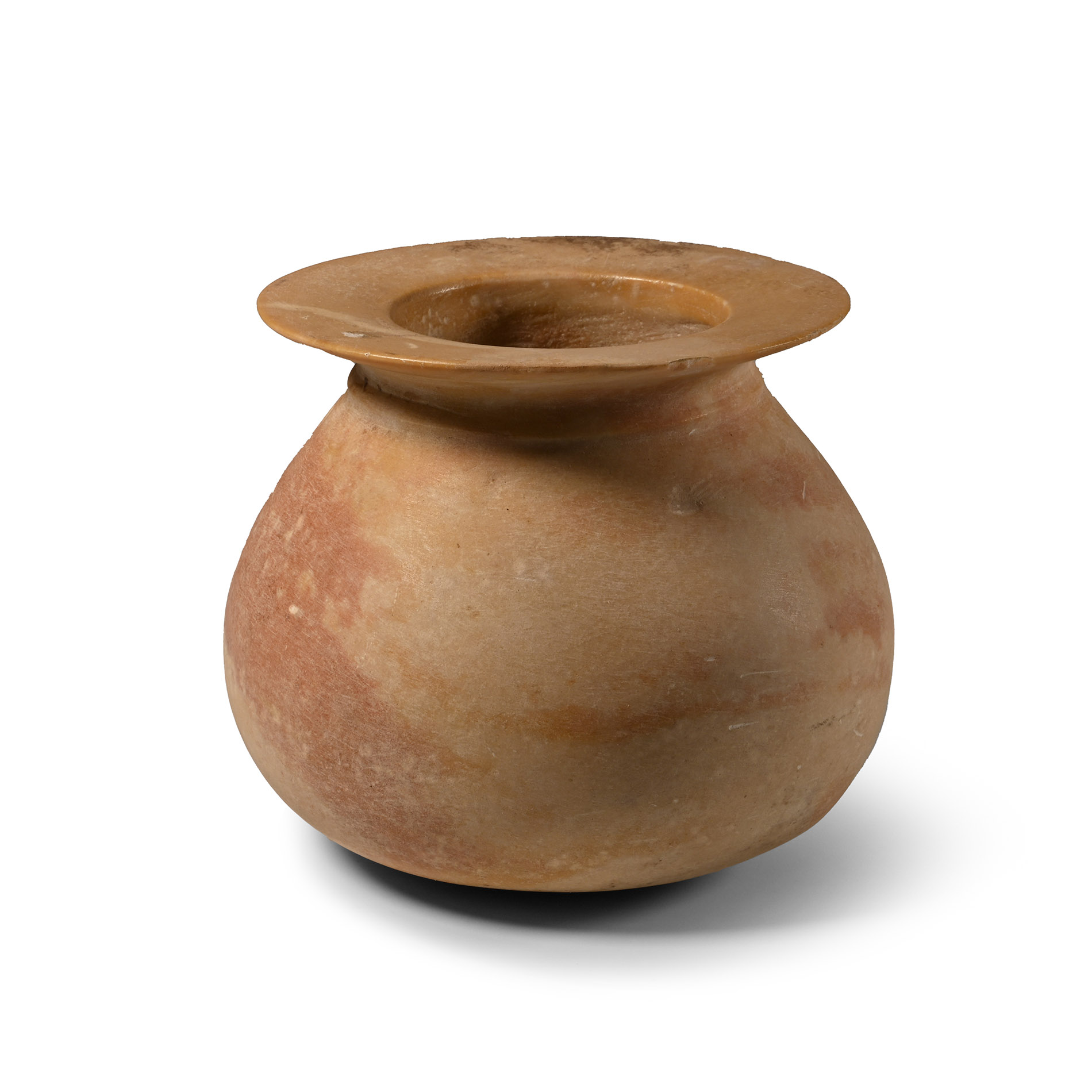 Mesopotamian Bulbous Marble Vase