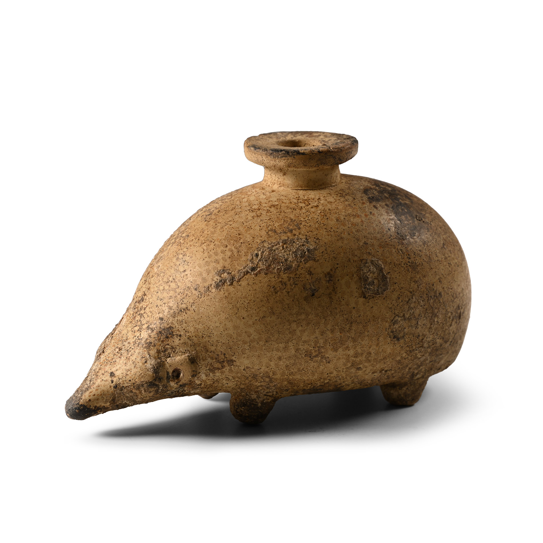 Greek Corinthian Hedgehog Aryballos