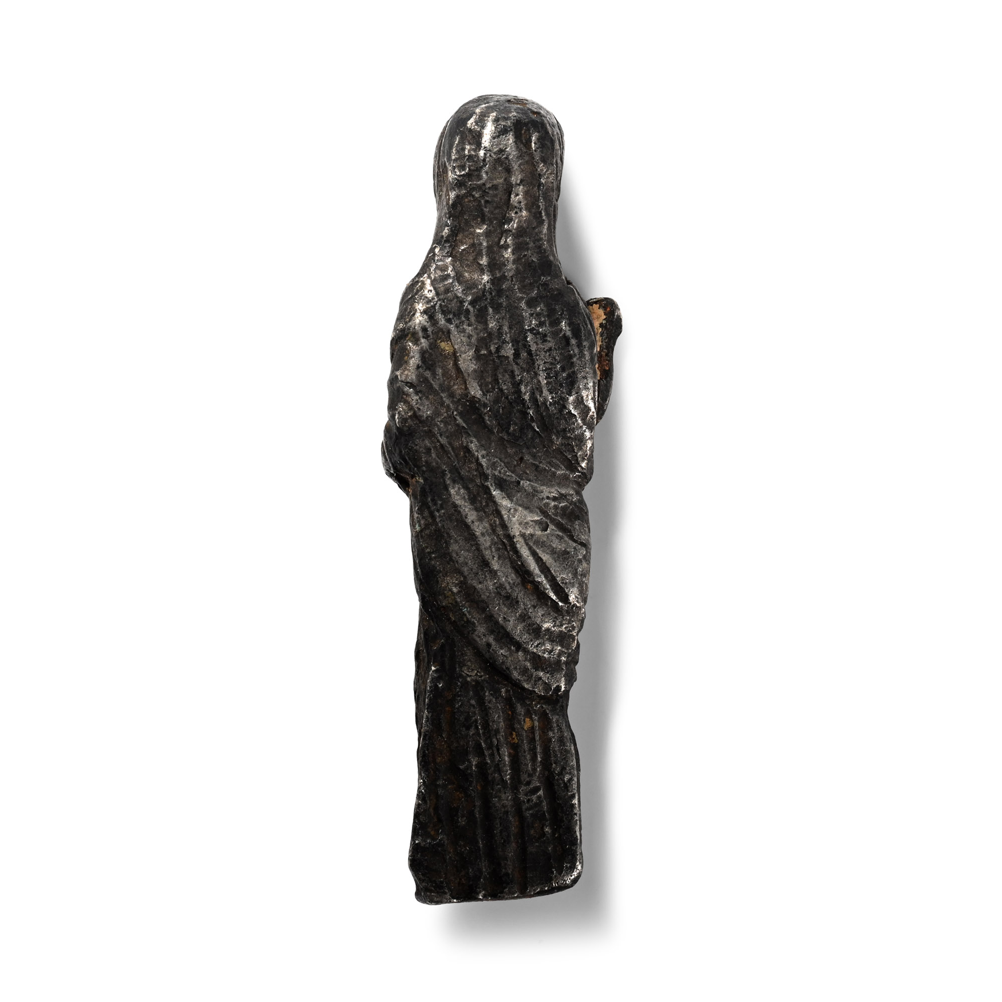 Roman Solid Silver Figure of a Goddess