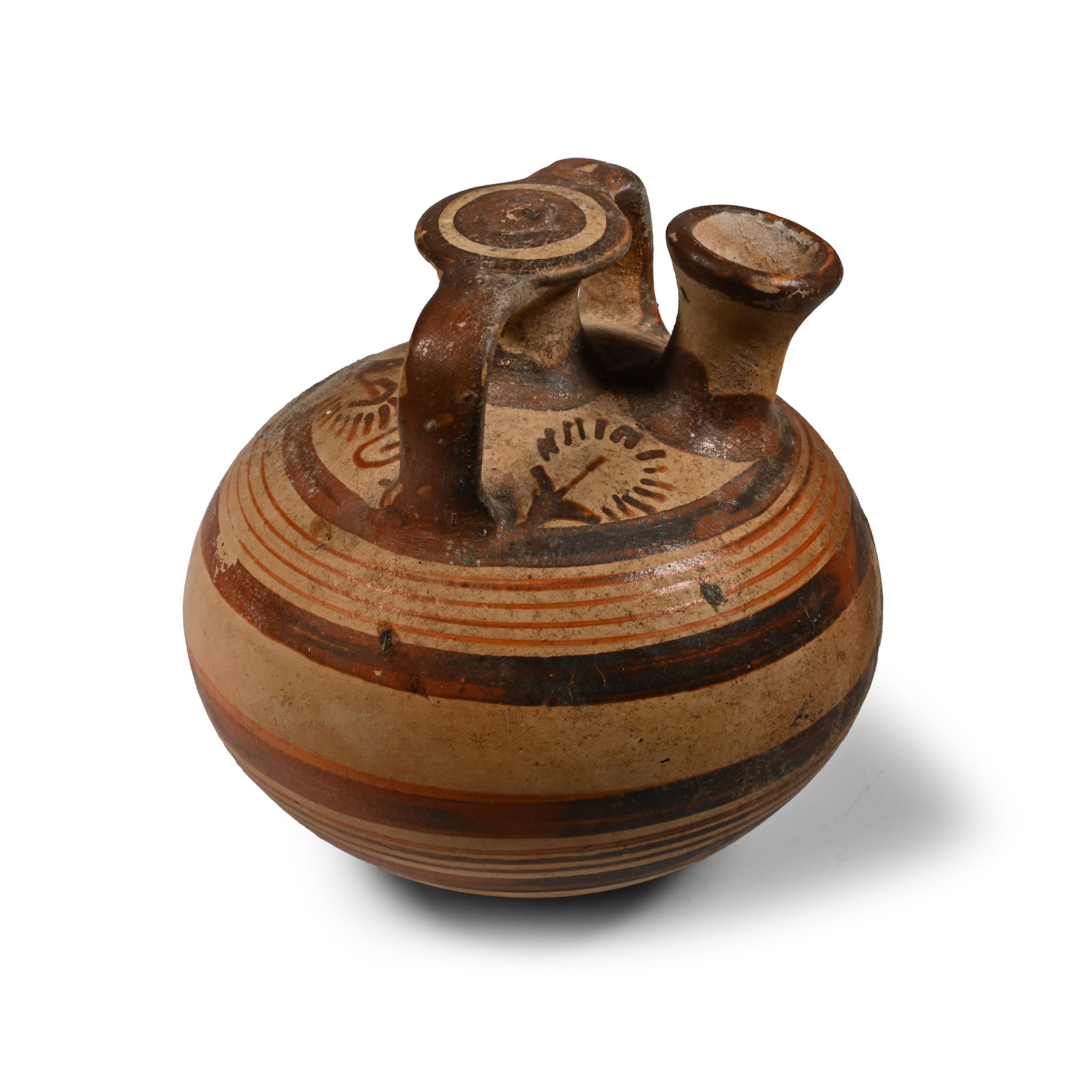 Mycenaean Terracotta Stirrup Jar