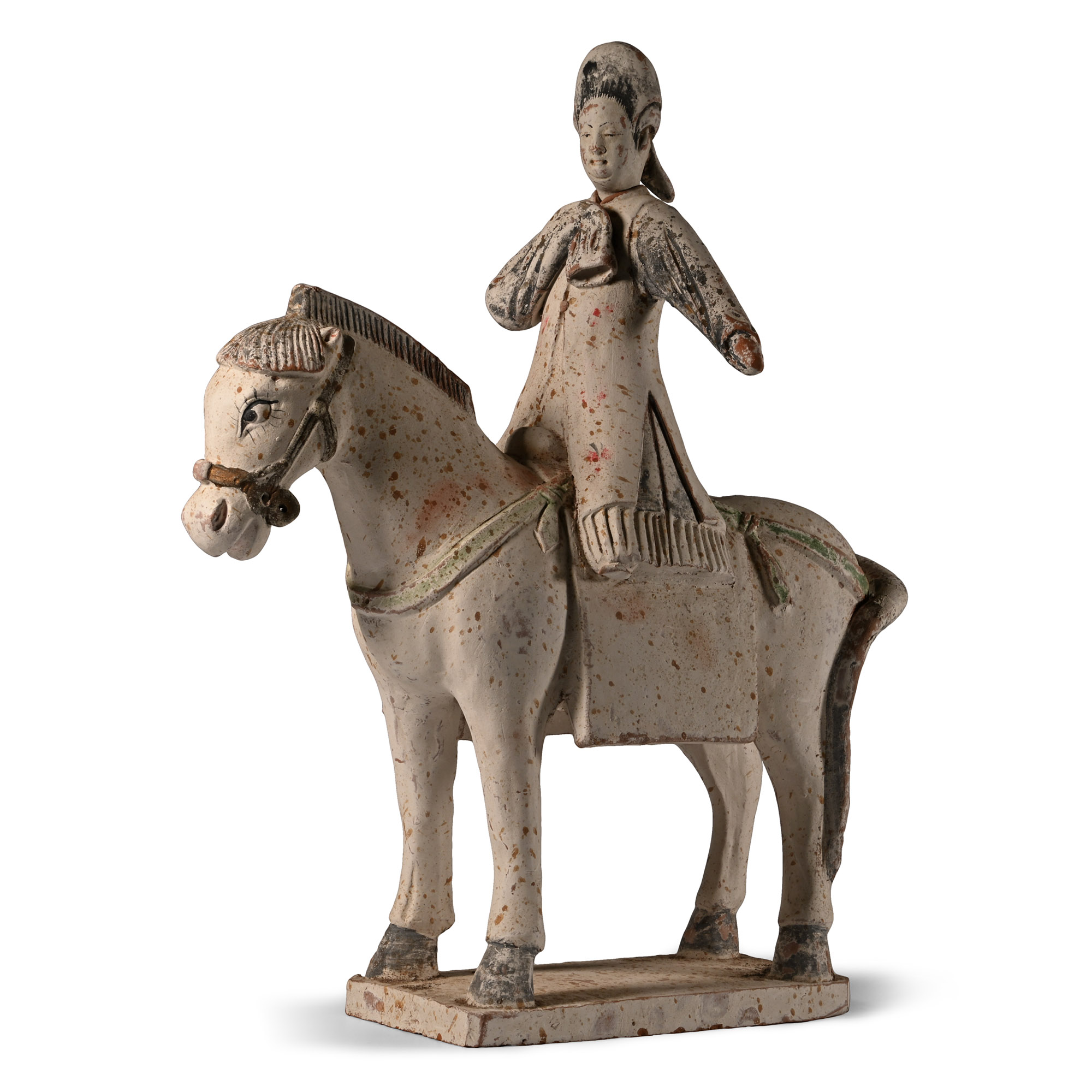 Chinese Ming Horse and Rider