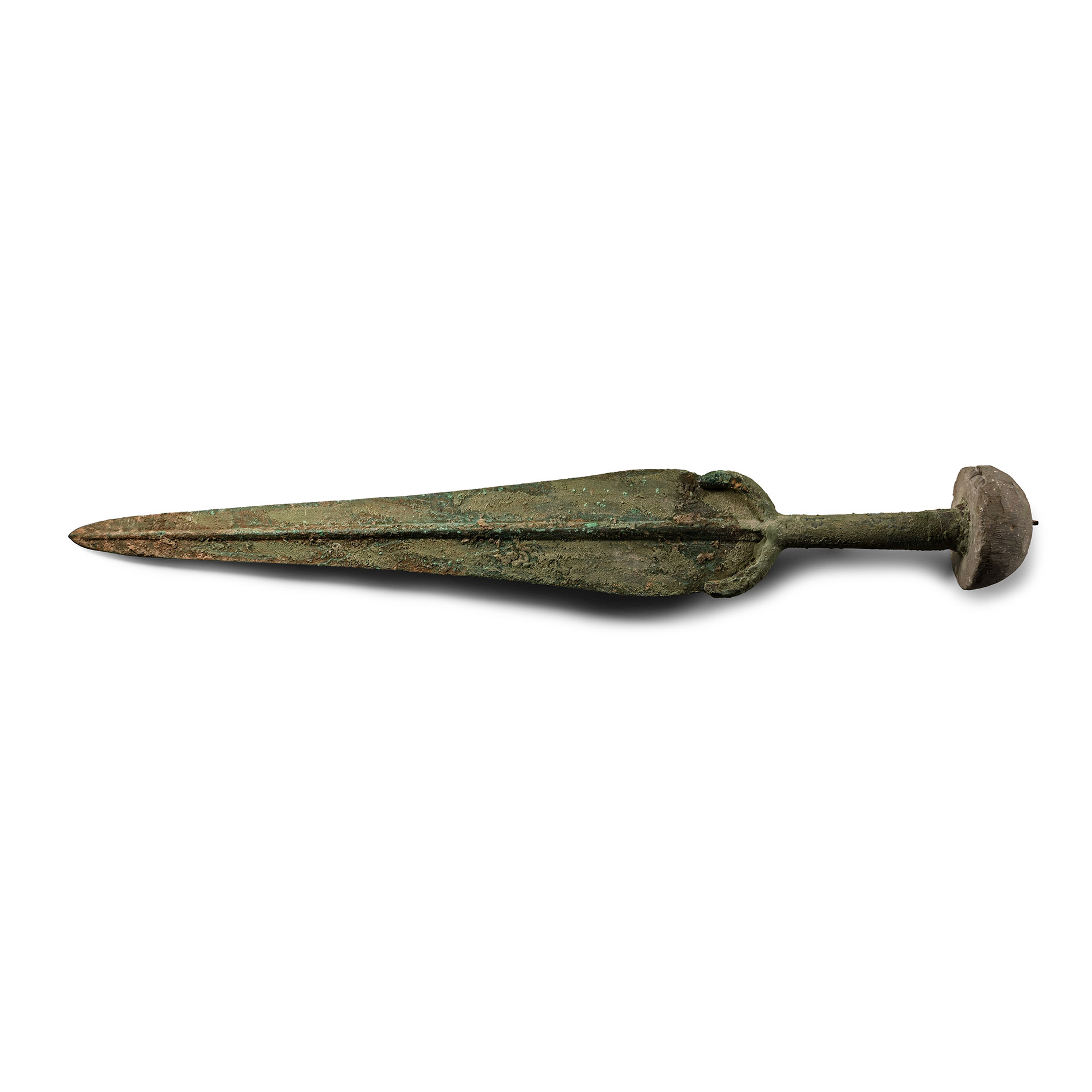 Western Asiatic Bronze Short Sword with Mushroom Pommel