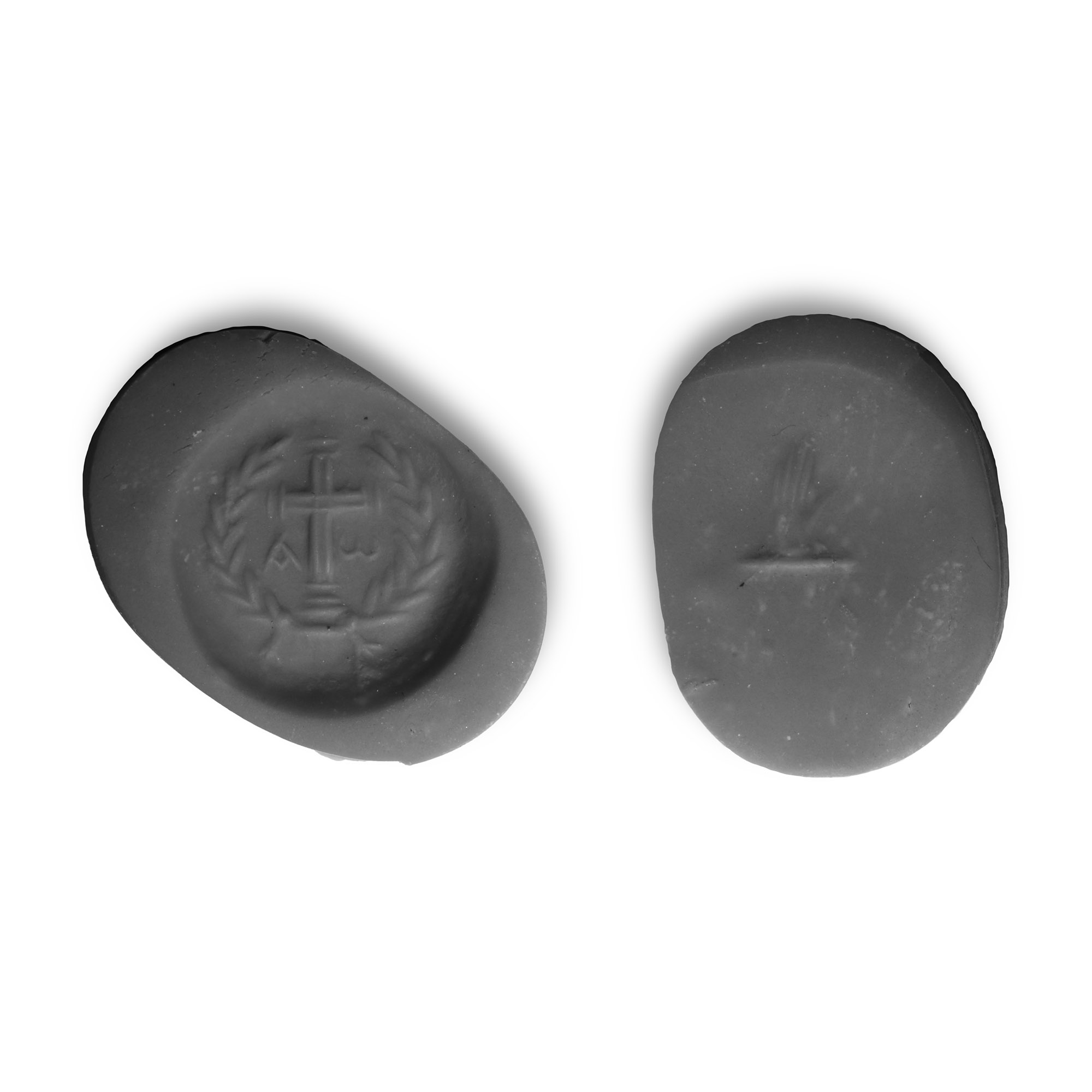 Byzantine Rock Crystal Pendant with Cross