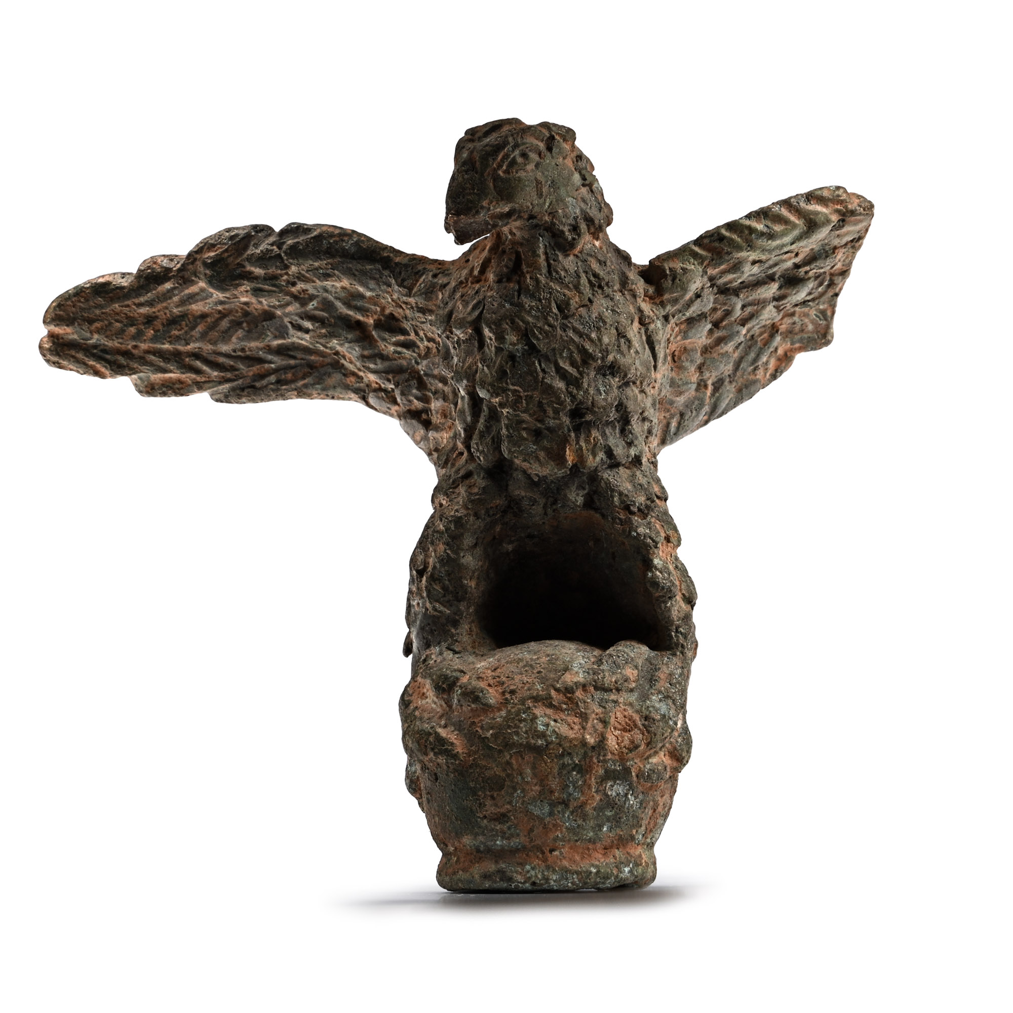 Roman Bronze Eagle Staff Terminal