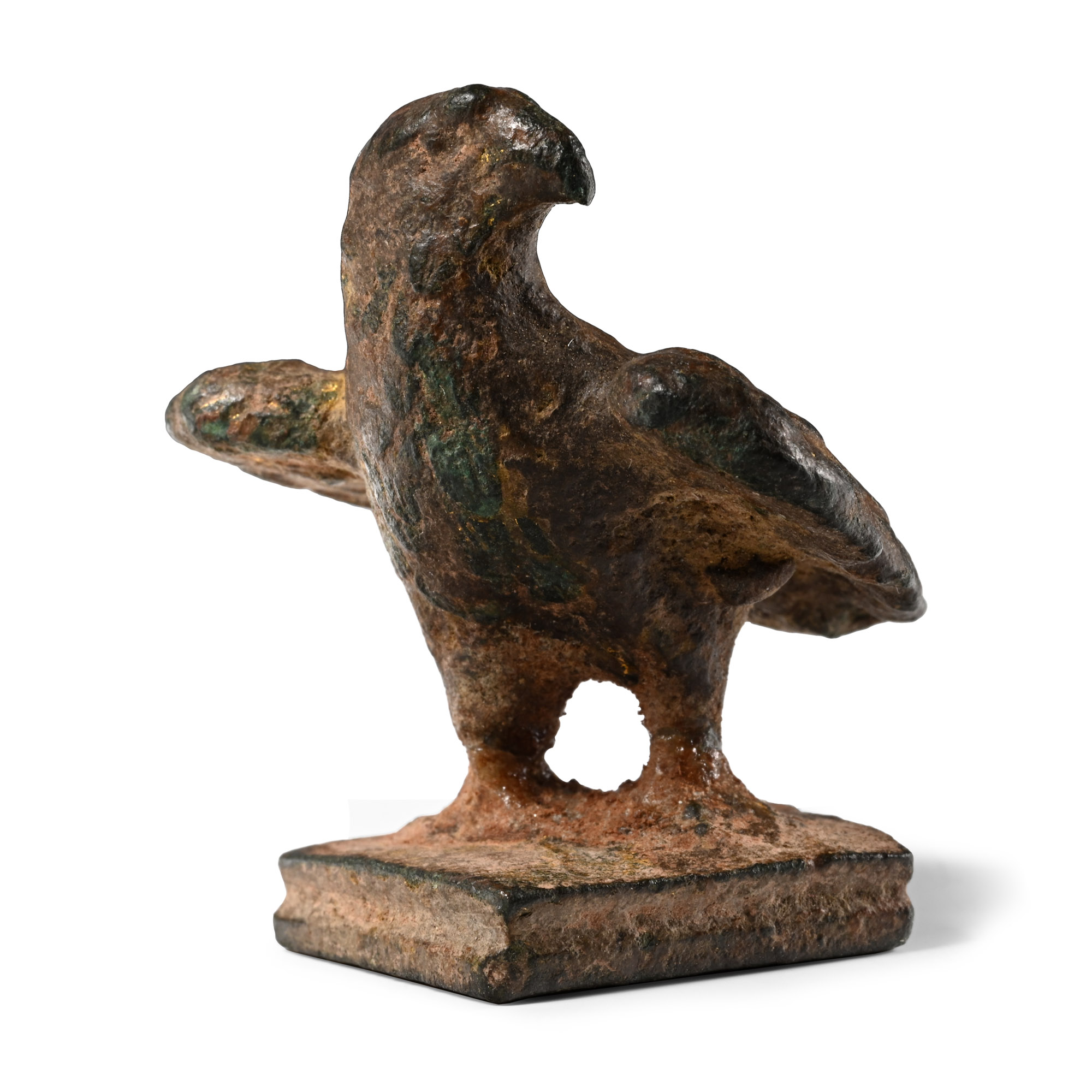Roman Gilt Bronze Eagle Statuette