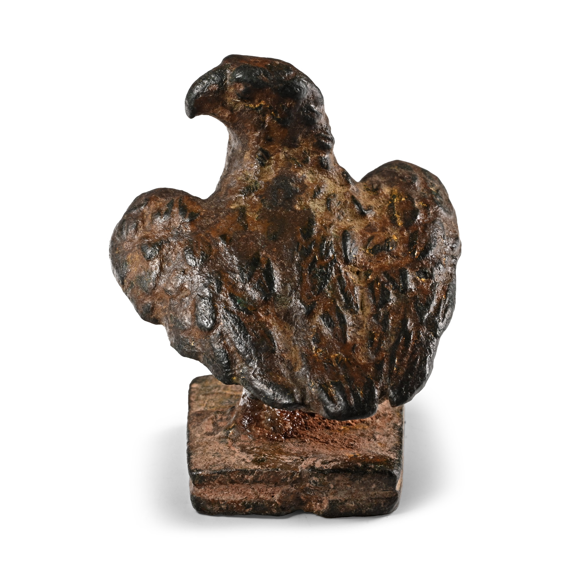 Roman Gilt Bronze Eagle Statuette
