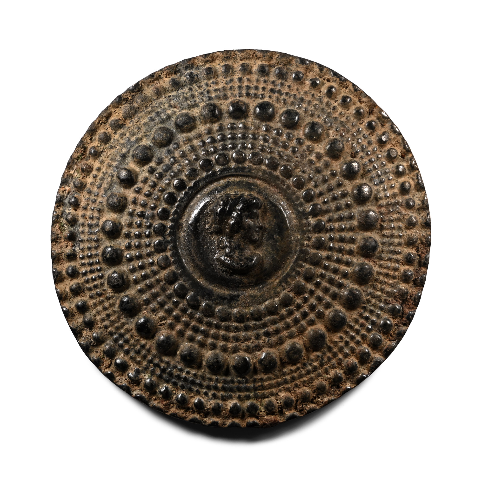 Roman Bronze Military Roundel
