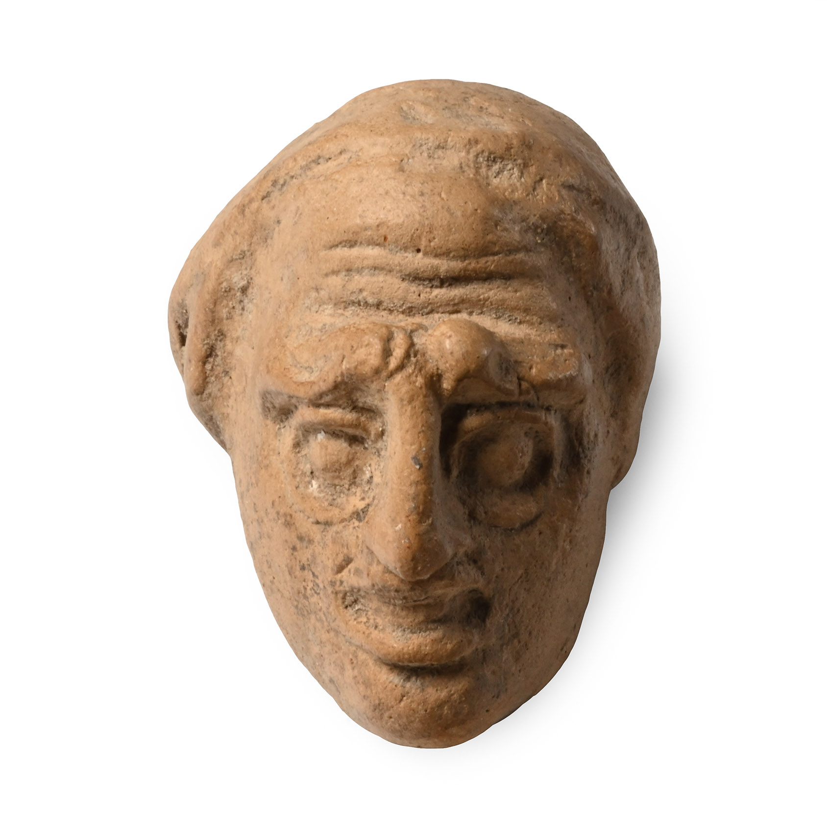 Greek Terracotta Head of an Actor