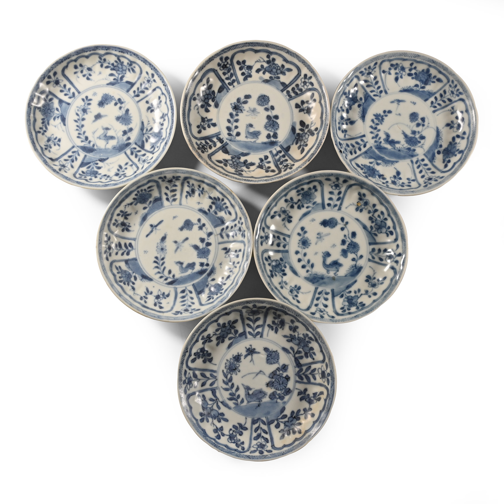 Ca Mau Cargo Shipwreck Glazed Blue and White Dish Set