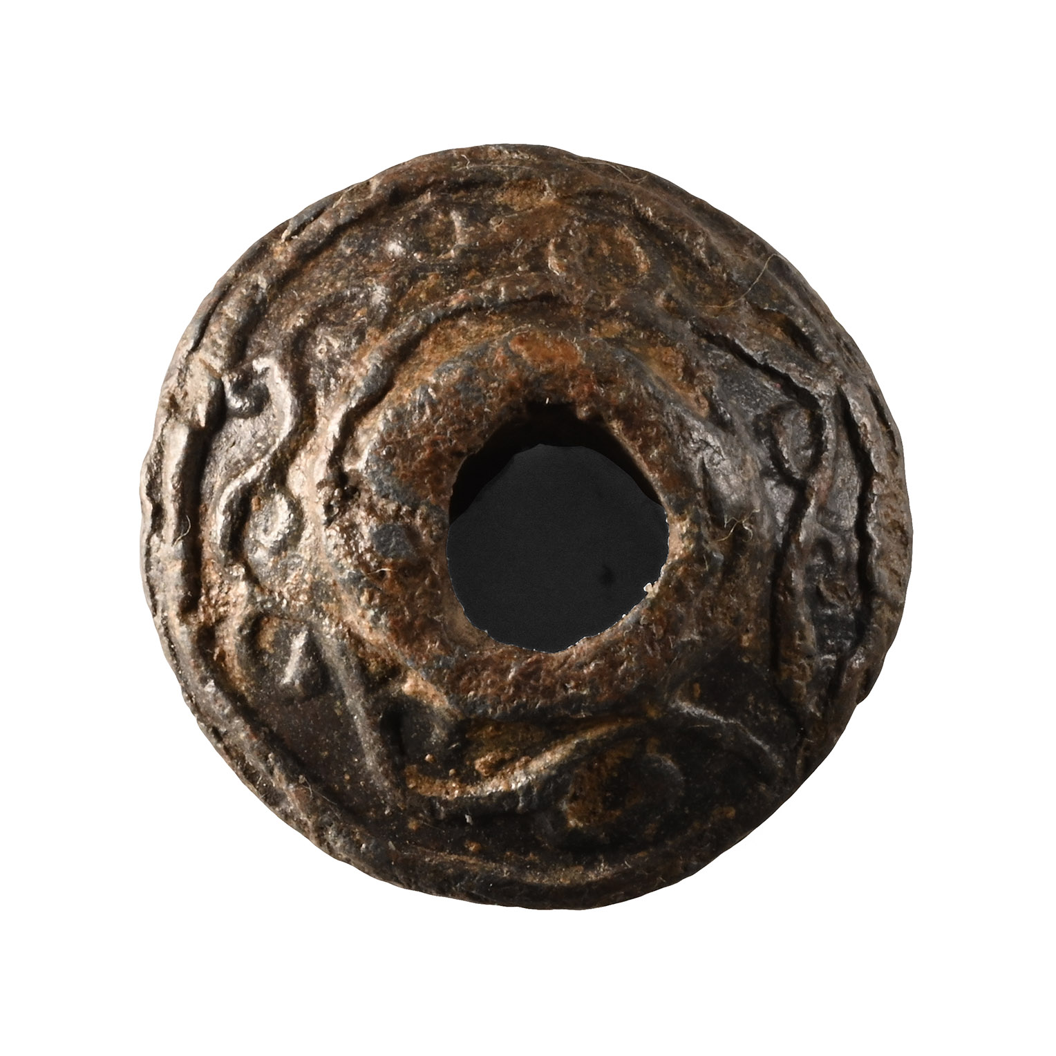 Iron Age Celtic Lead Spindle Whorl