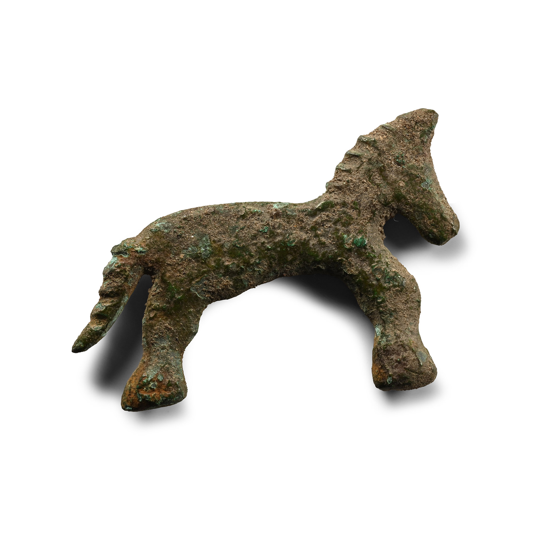 Roman Bronze Horse Figure