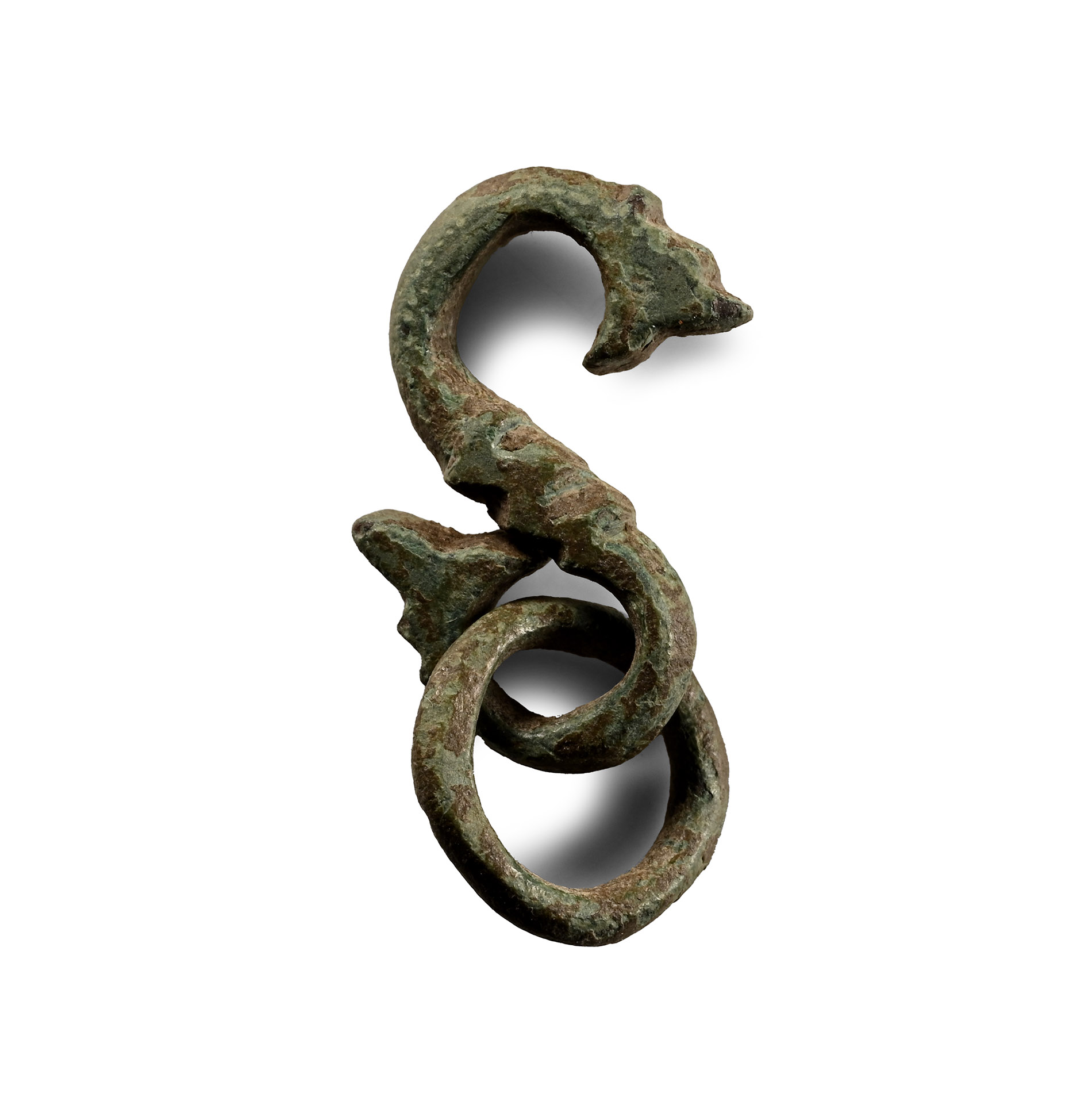Roman Bronze Military Belt Hook for Quiver