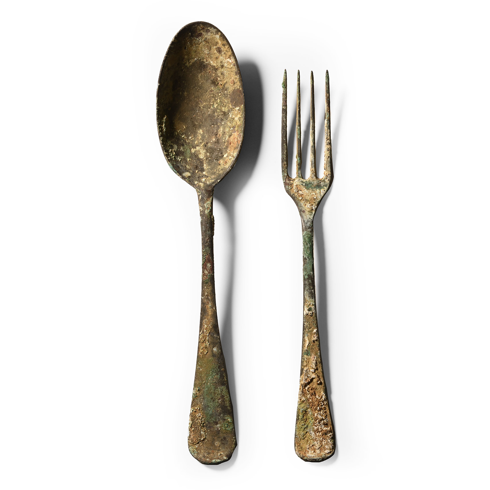 'Nuestra Senora de la Luz' Shipwreck Fork and Spoon Set