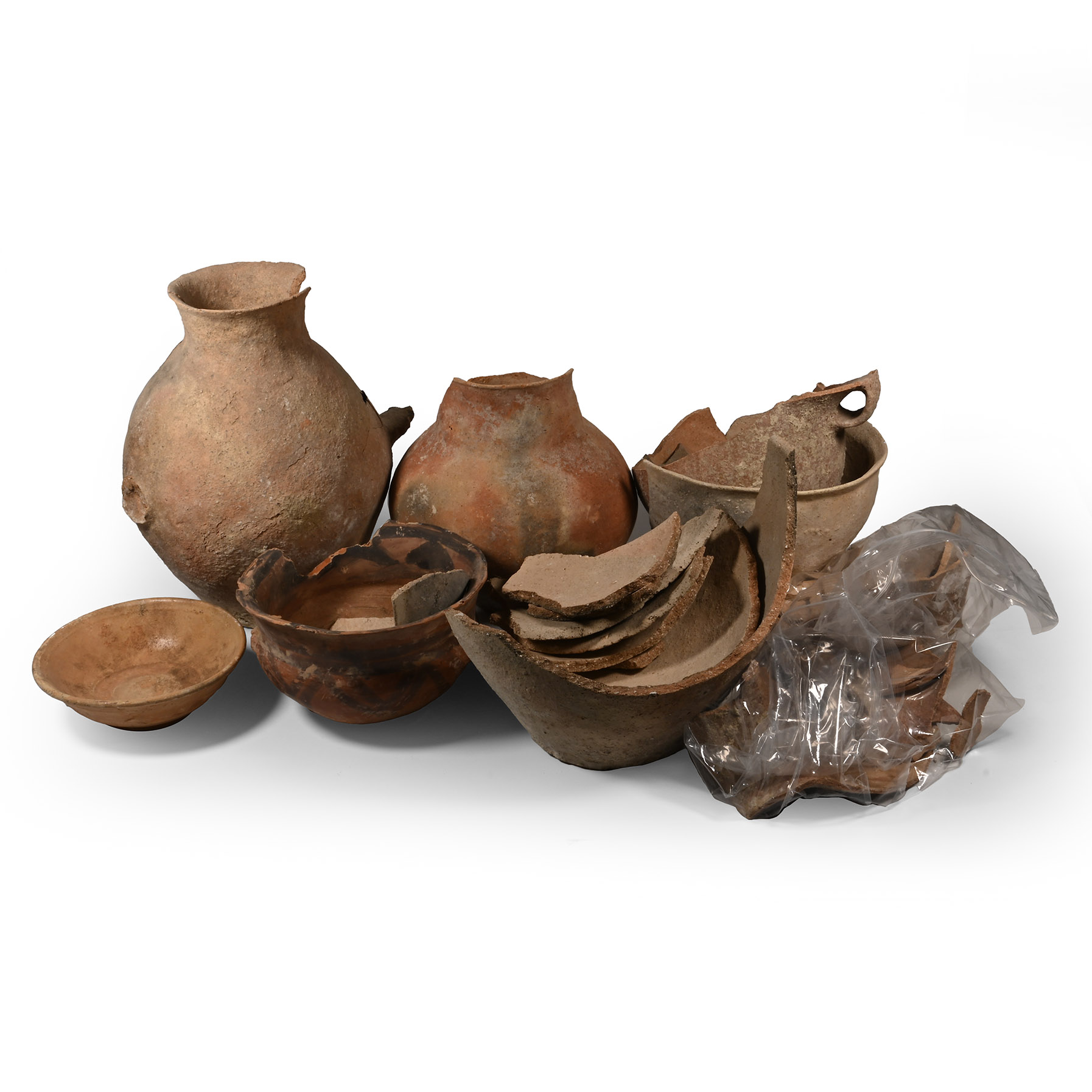 Holy Land and Other Terracotta Pottery Group