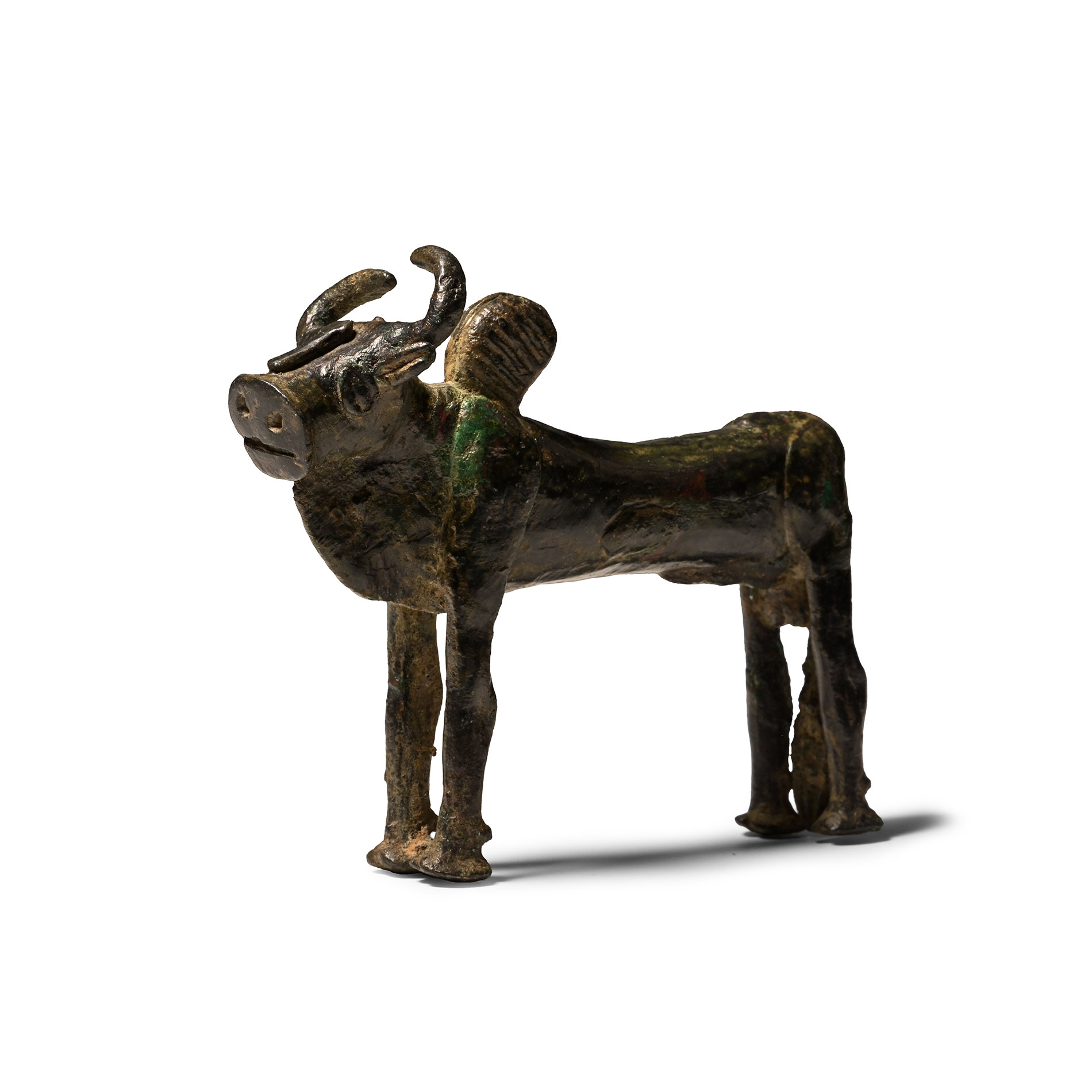 Elamite Bronze Bull Statuette