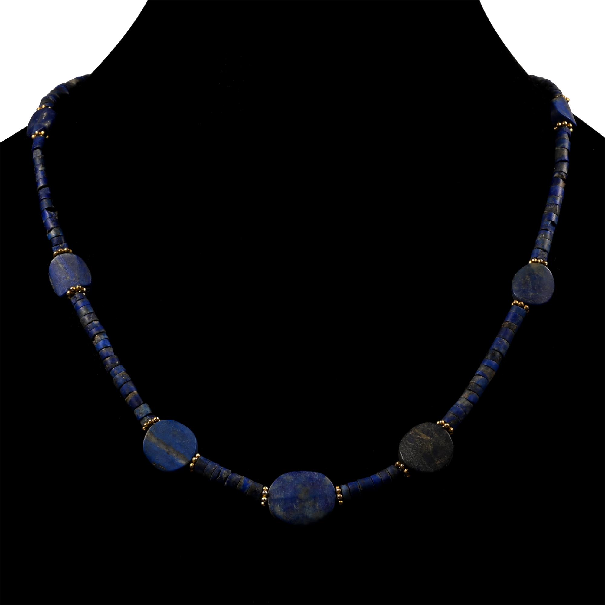Lapis Lazuli Bead Necklace String