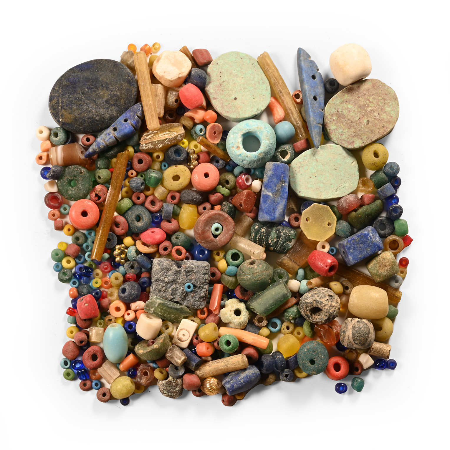 Mixed Ancient Necklace Bead Group