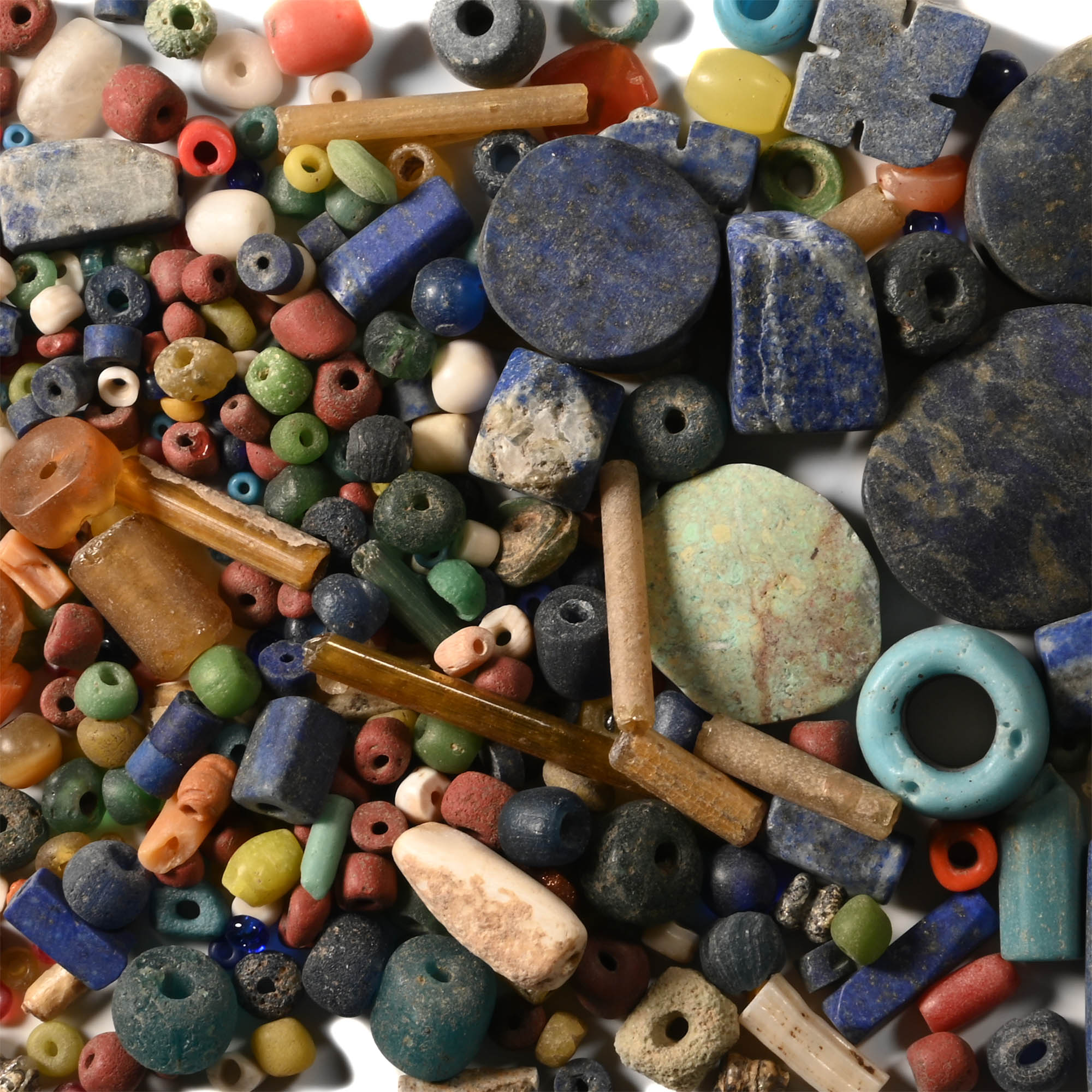 Mixed Ancient Necklace Bead Group
