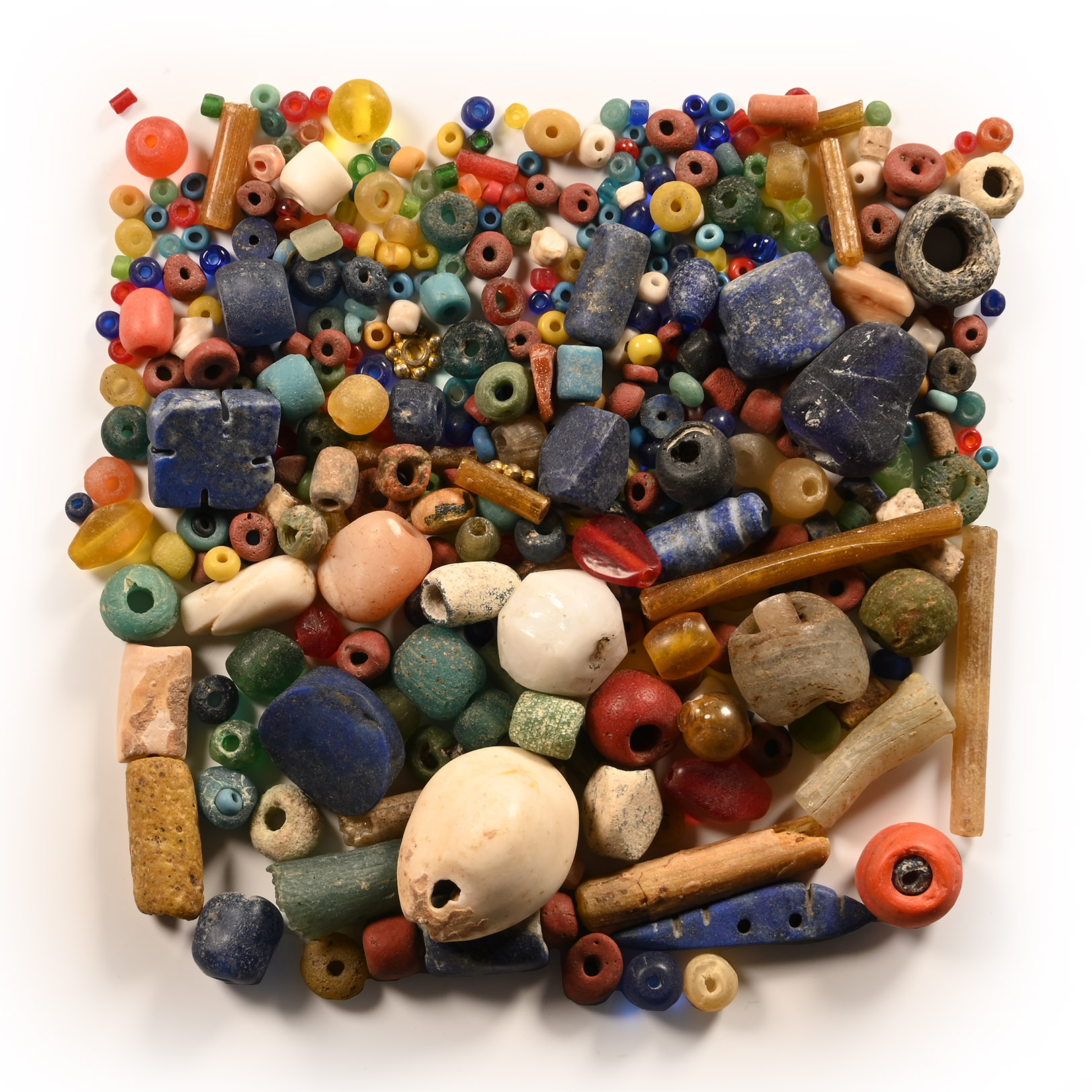 Mixed Ancient Necklace Bead Group