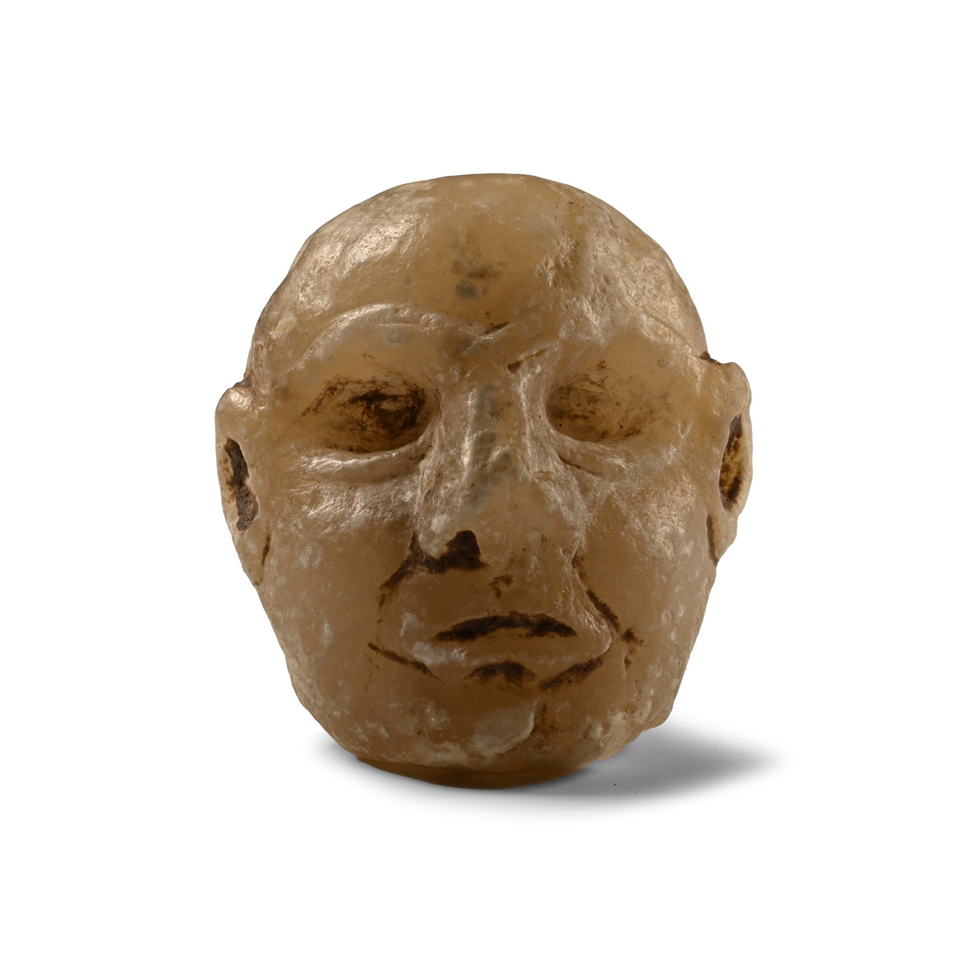 Sumerian Alabaster Head