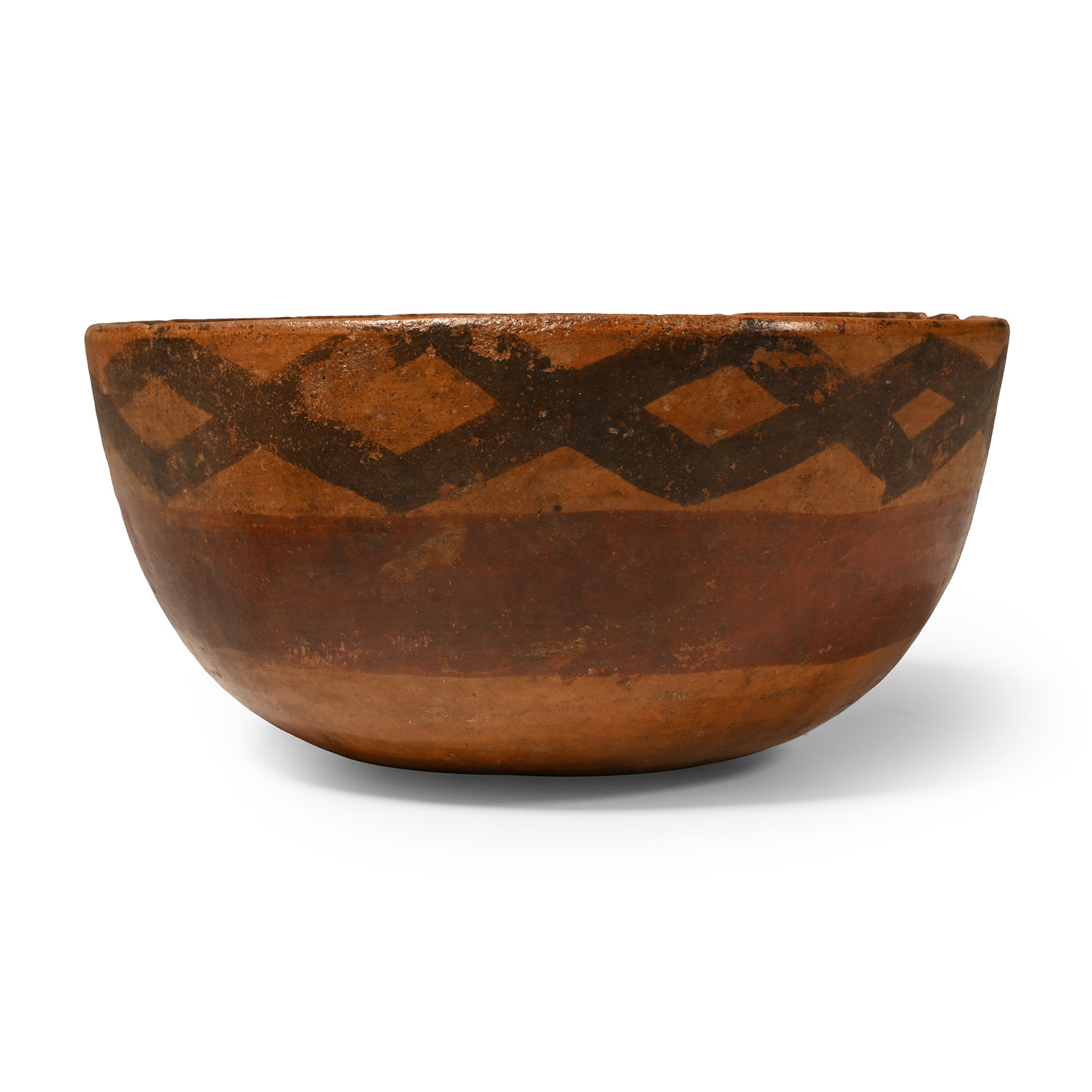 Pre-Columbian Chupicuaro Painted Terracotta Bowl