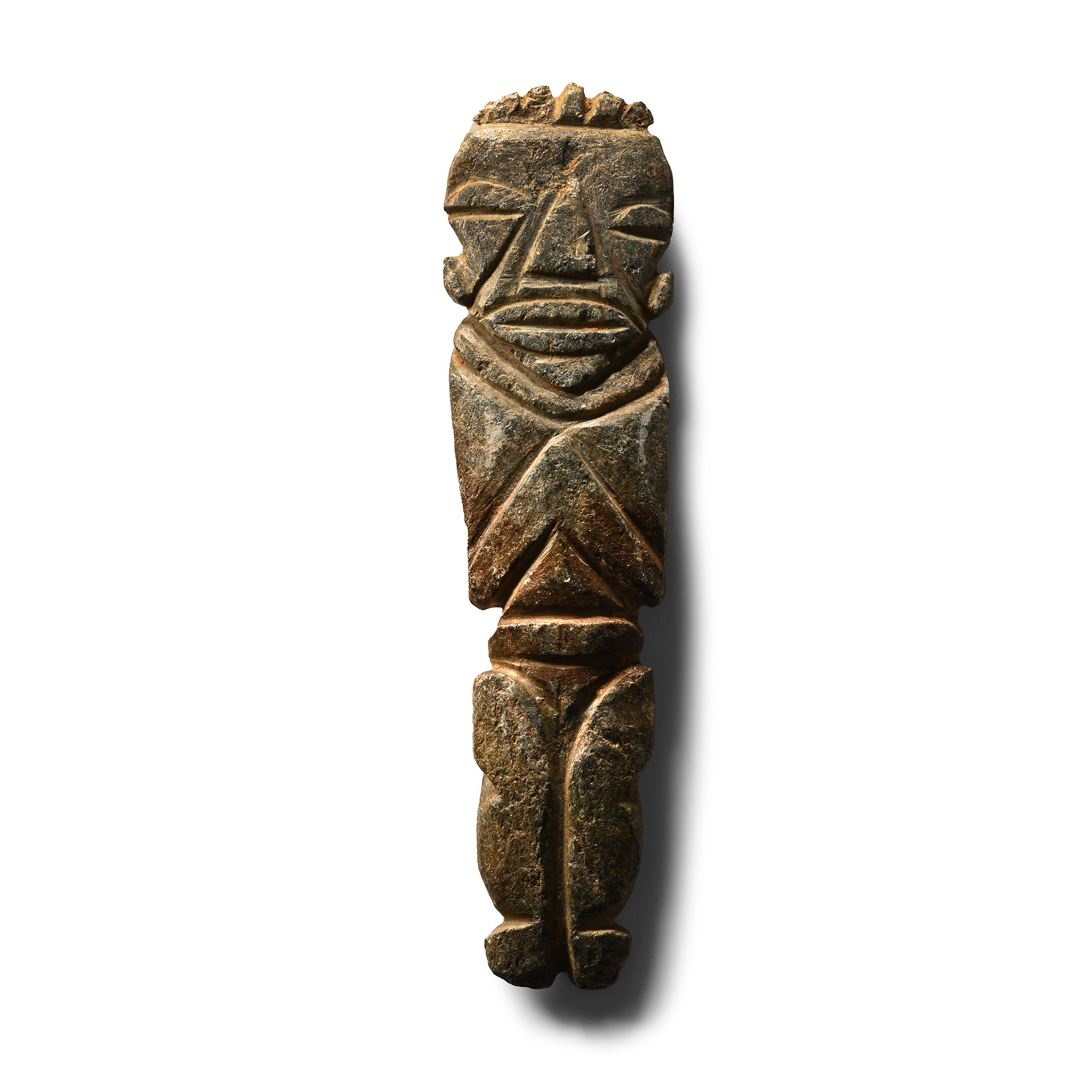 Pre-Columbian Mezcala Stone Anthropomorphic Figure