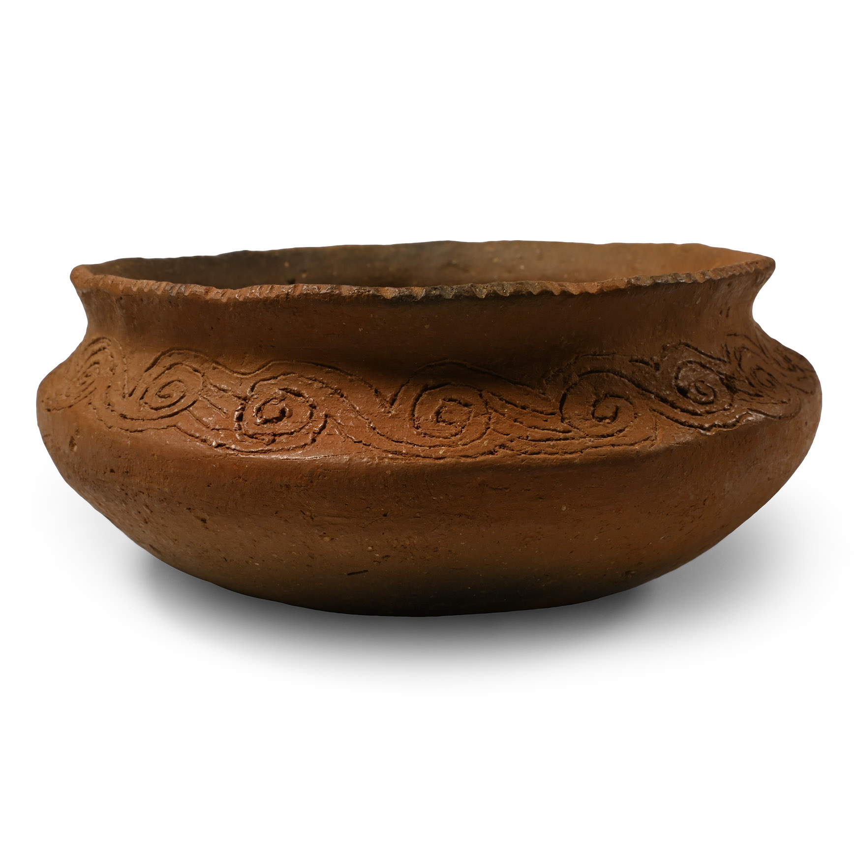 Hellenistic Bowl with Wave Design