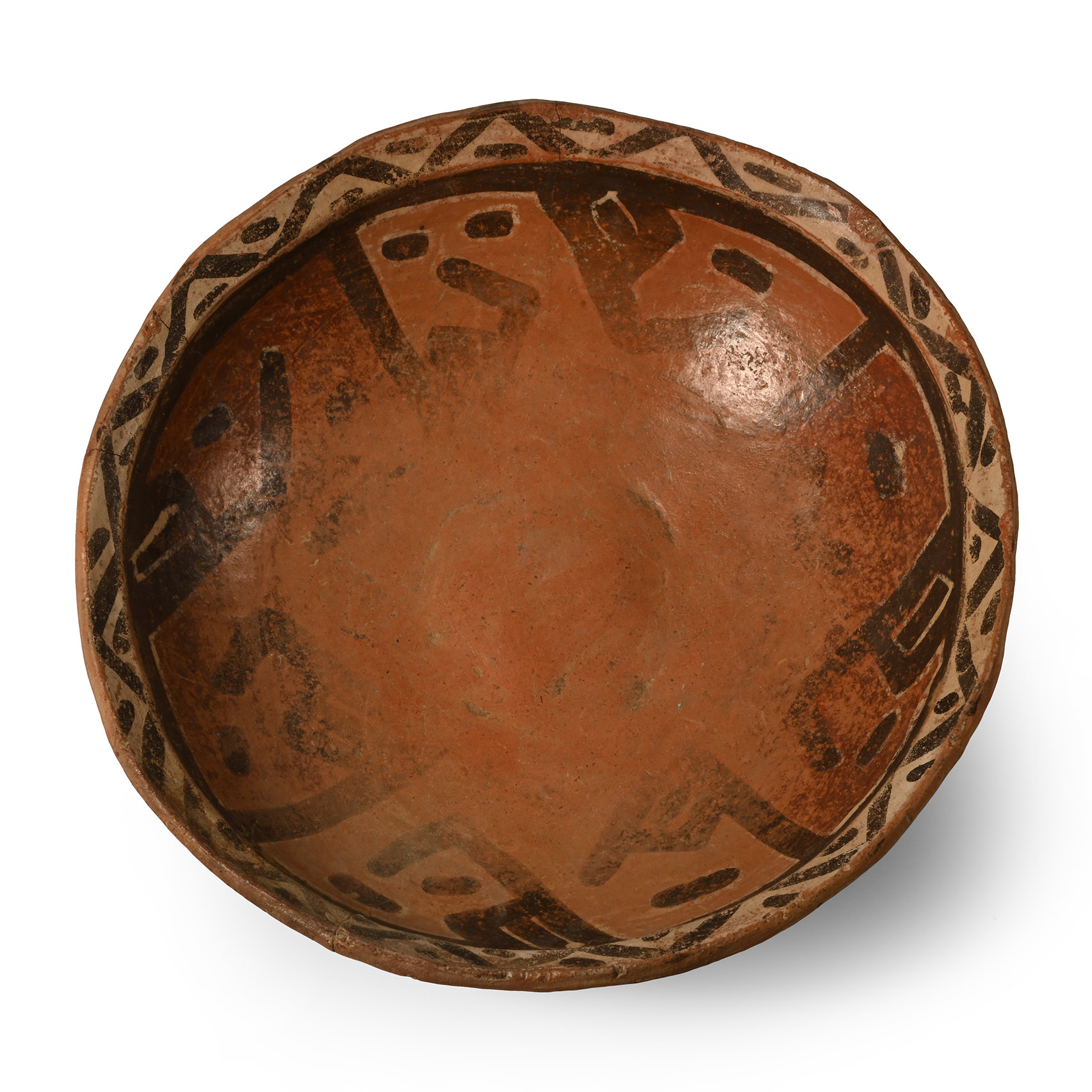 Pre-Columbian Chupicuaro Painted Buff Ware Bowl