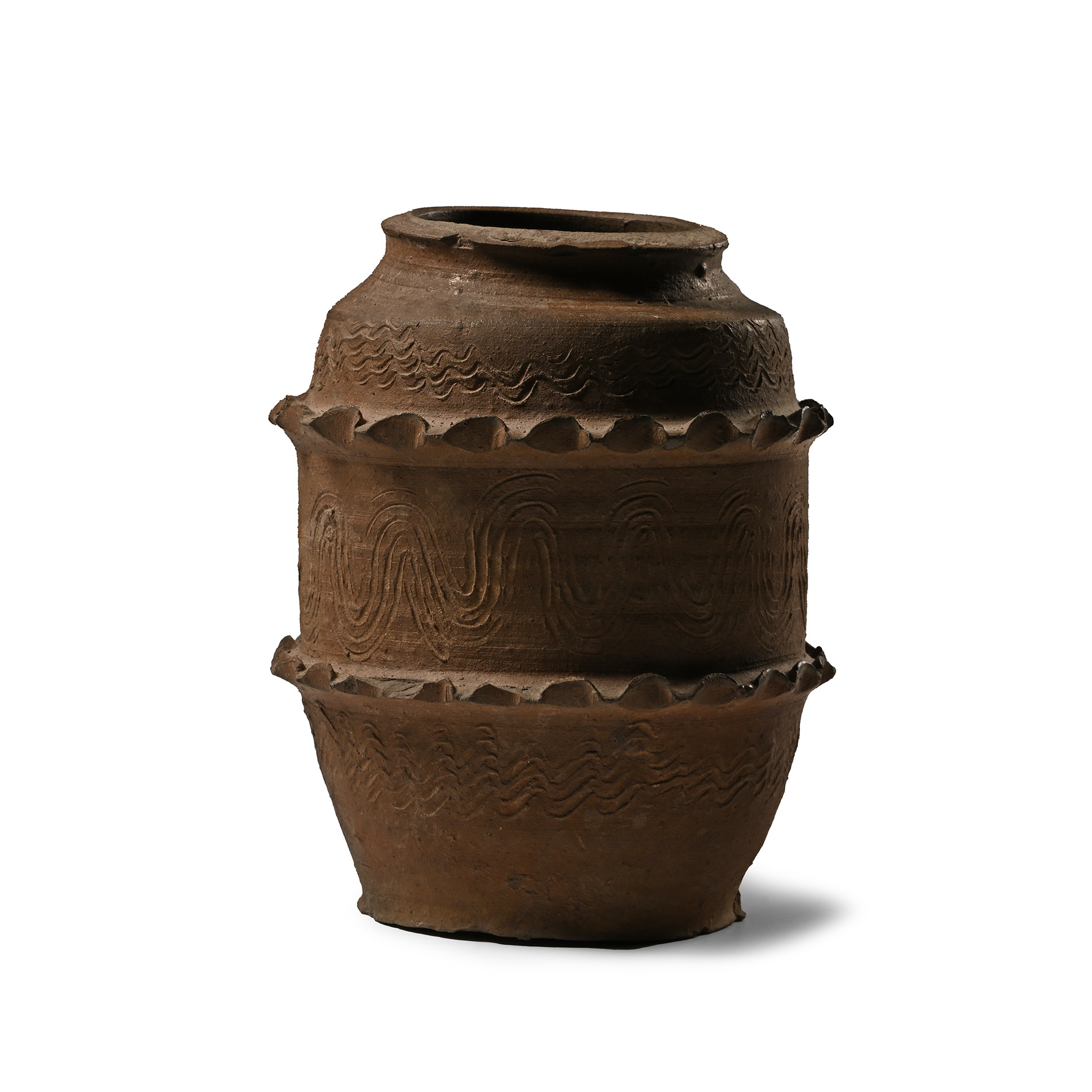 Chinese Decorated Ceramic Vessel