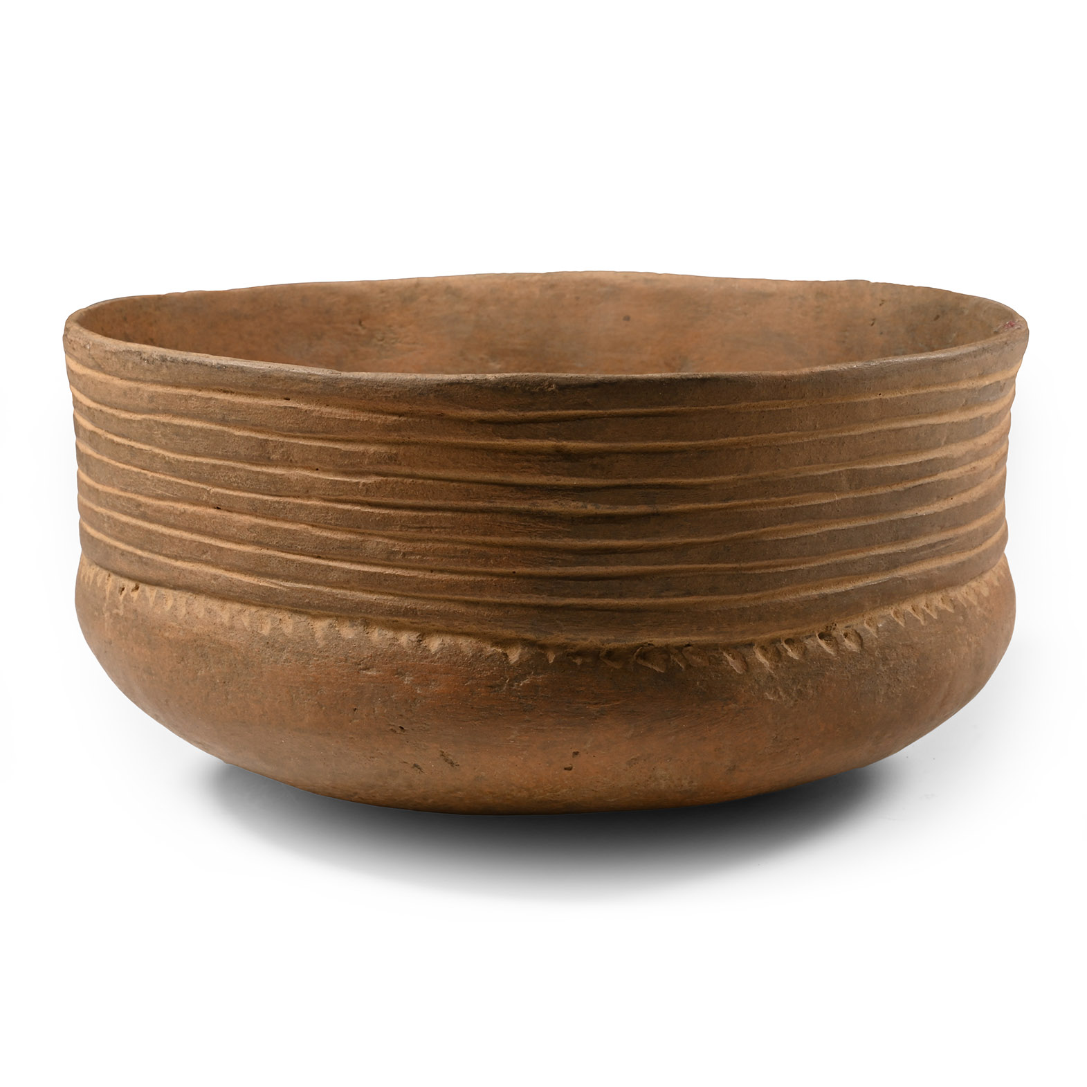 Pre-Columbian Buff Ware Round-Bottomed Bowl