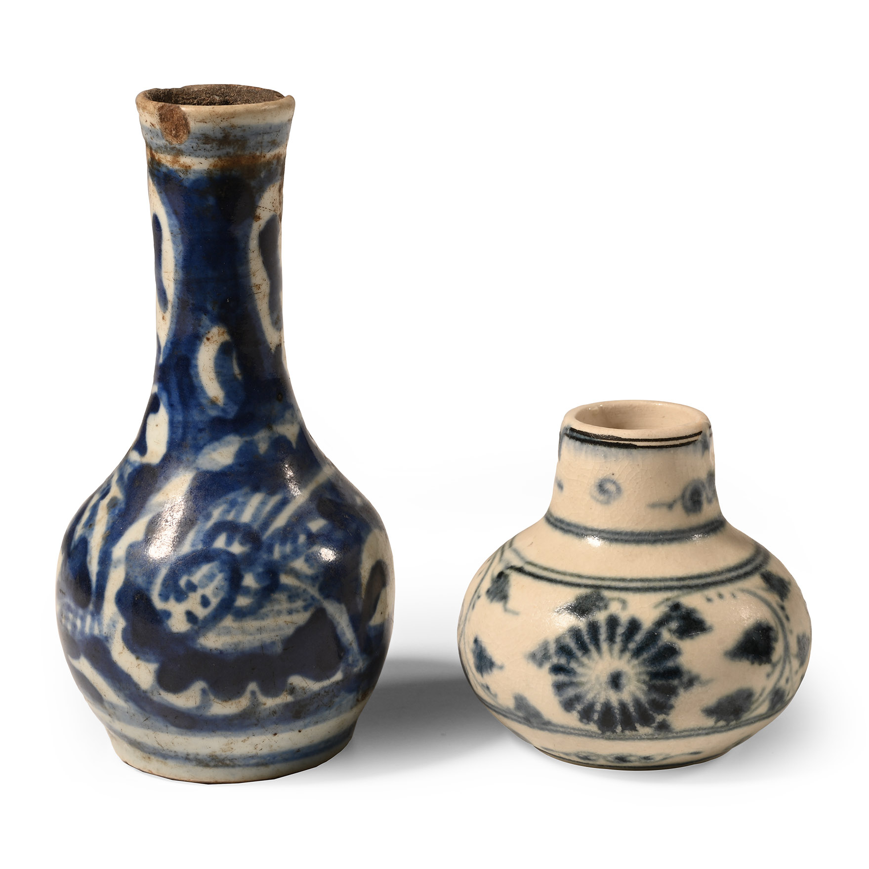 Chinese Blue and White Pottery Group