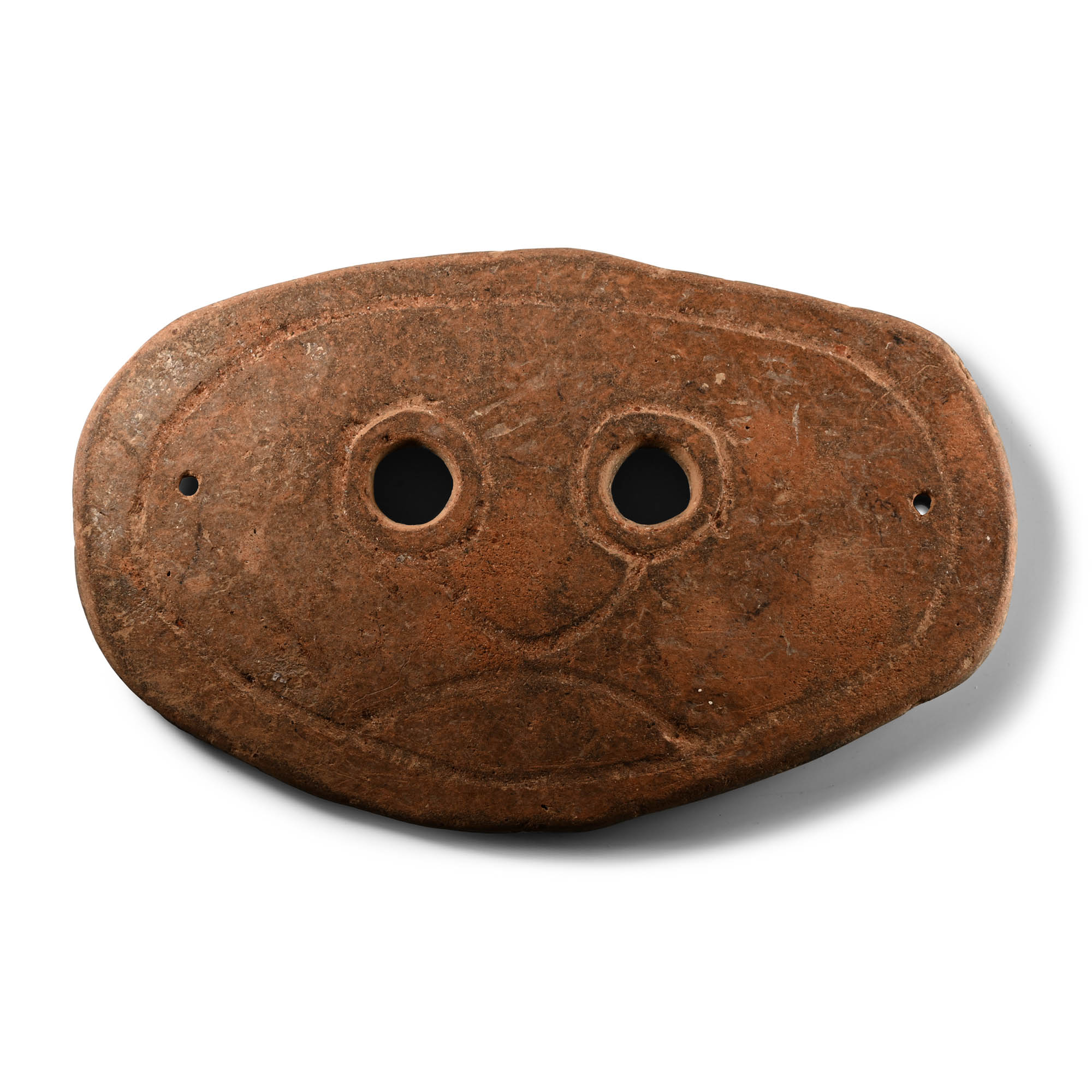 South East Asian Ceramic Funerary Mask