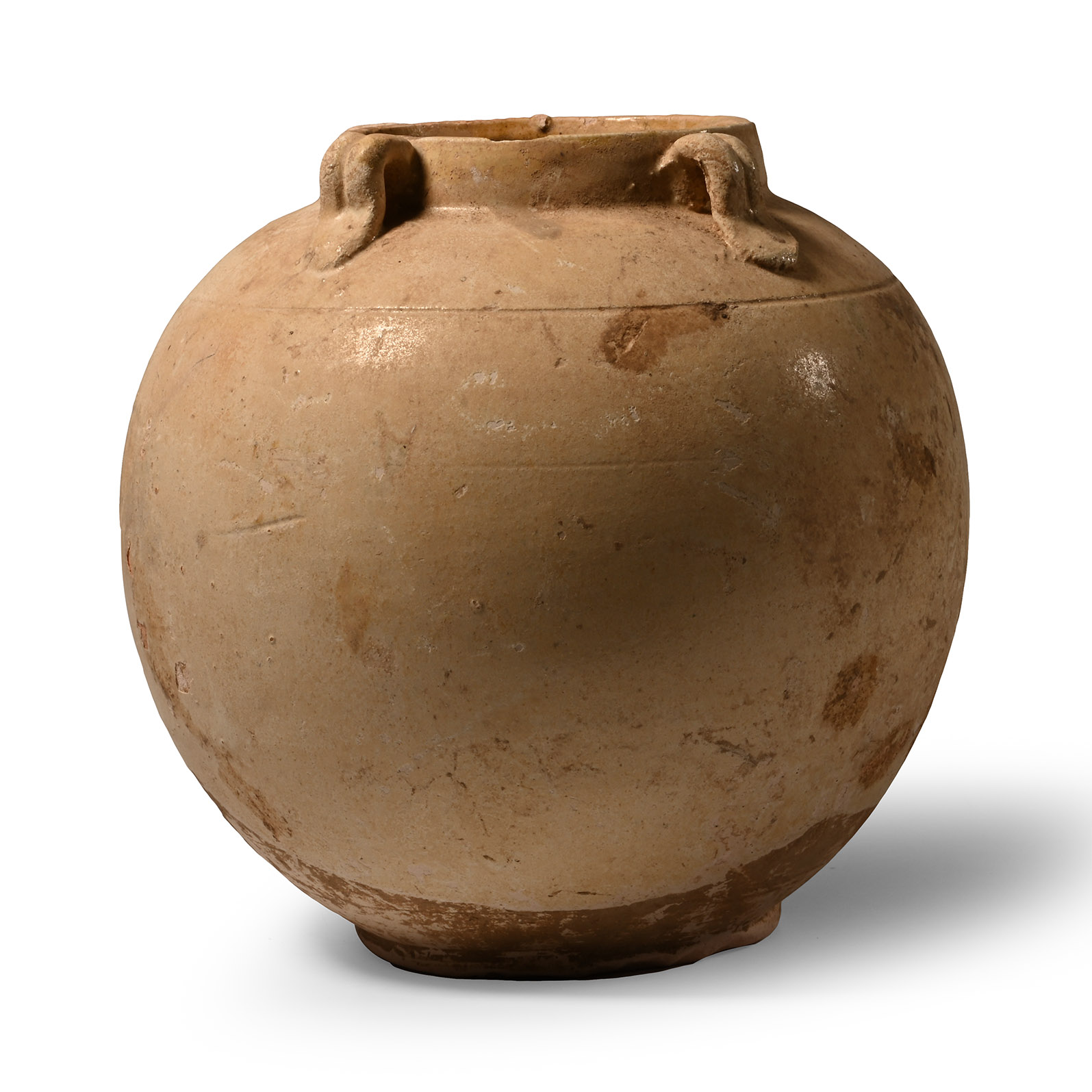 Chinese Song Glazed White Ware Jar