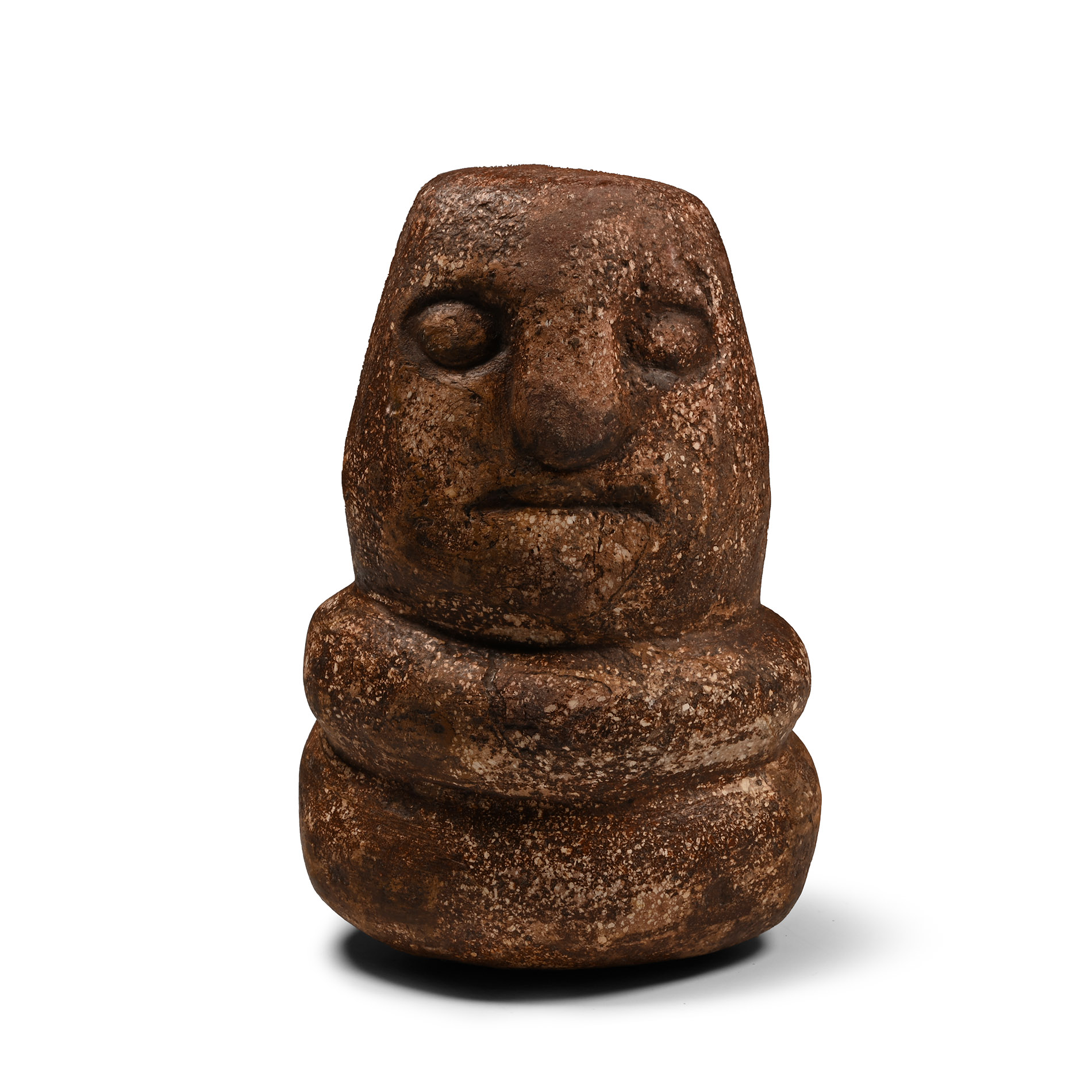 South East Asian Rhyolite Demon Funerary Idol