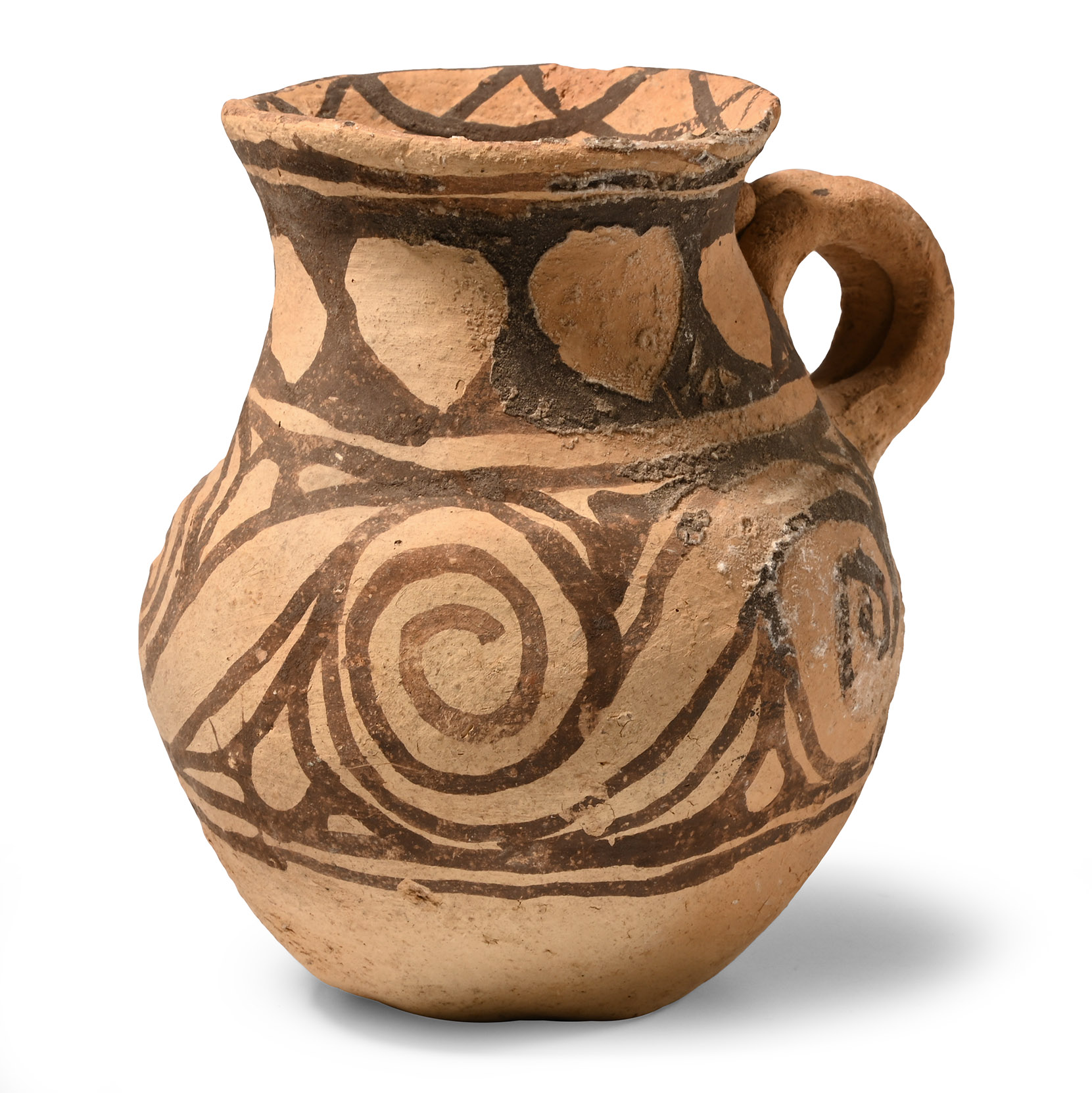 Western Asiatic Painted Buff Ware Jug