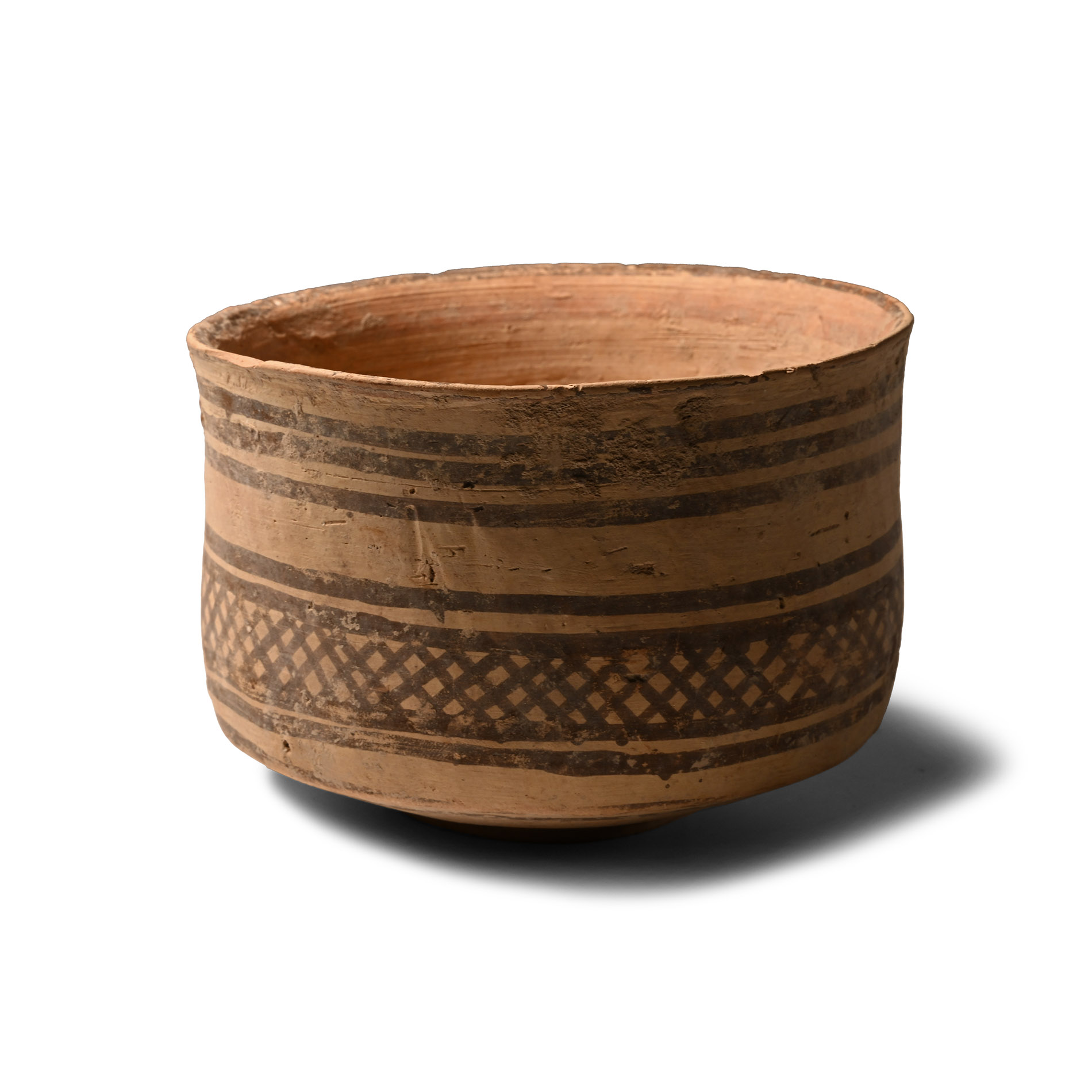 Indus Valley Mehrgarh Net-Painted Terracotta Cup