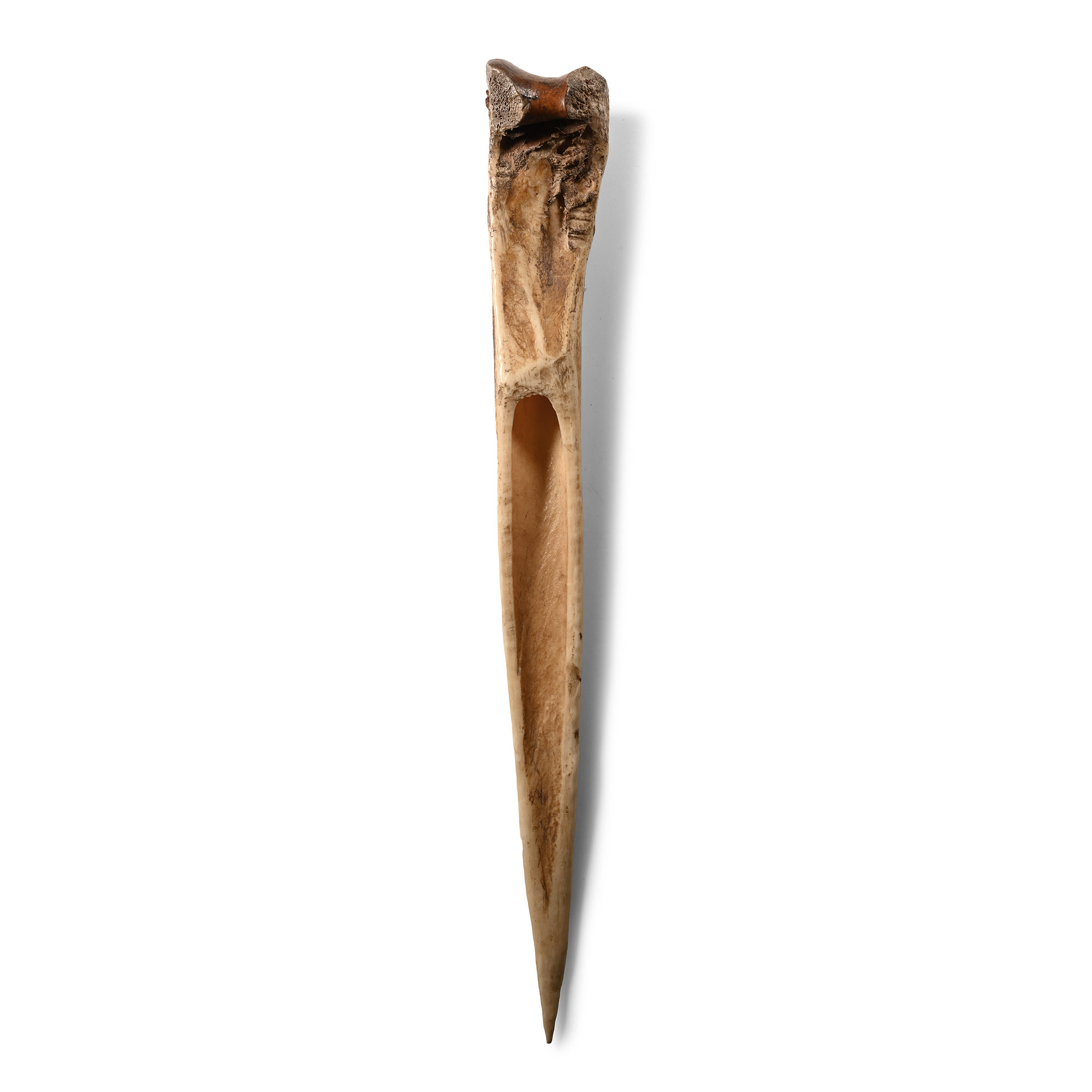 Large Medieval Bone Weaving Slay