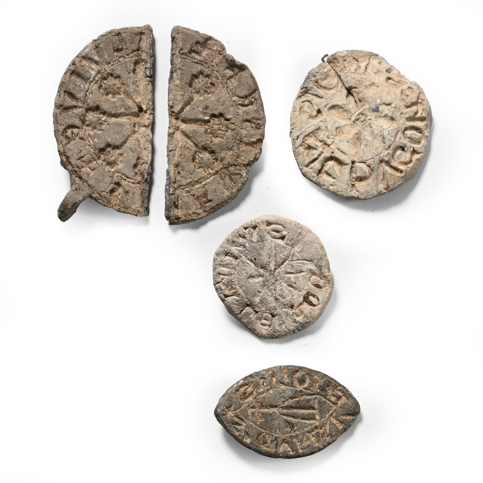 Medieval Lead Seal Matrix Group