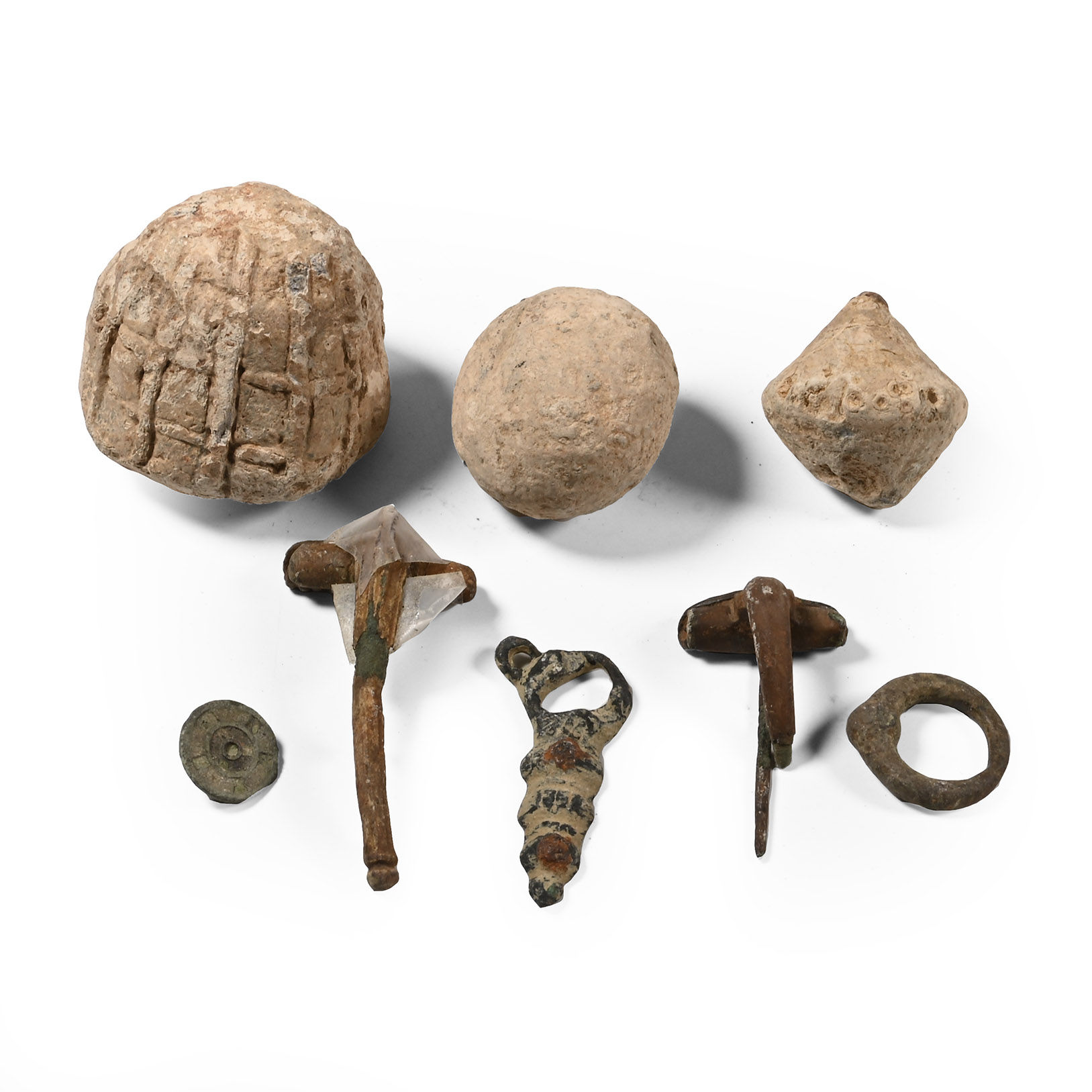 Roman Bronze and Lead Artefact Group