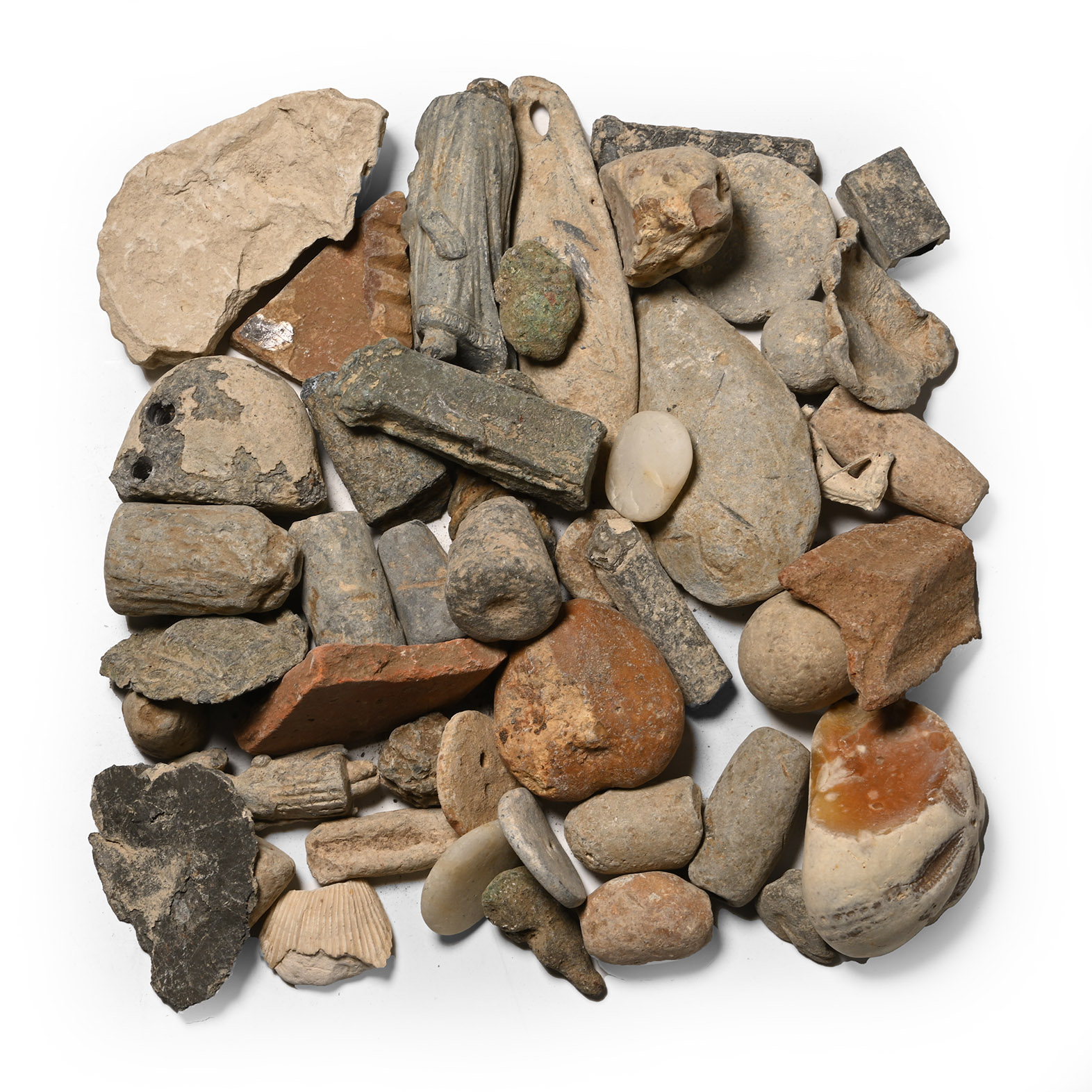 Medieval Lead Artefact and Other Finds Group