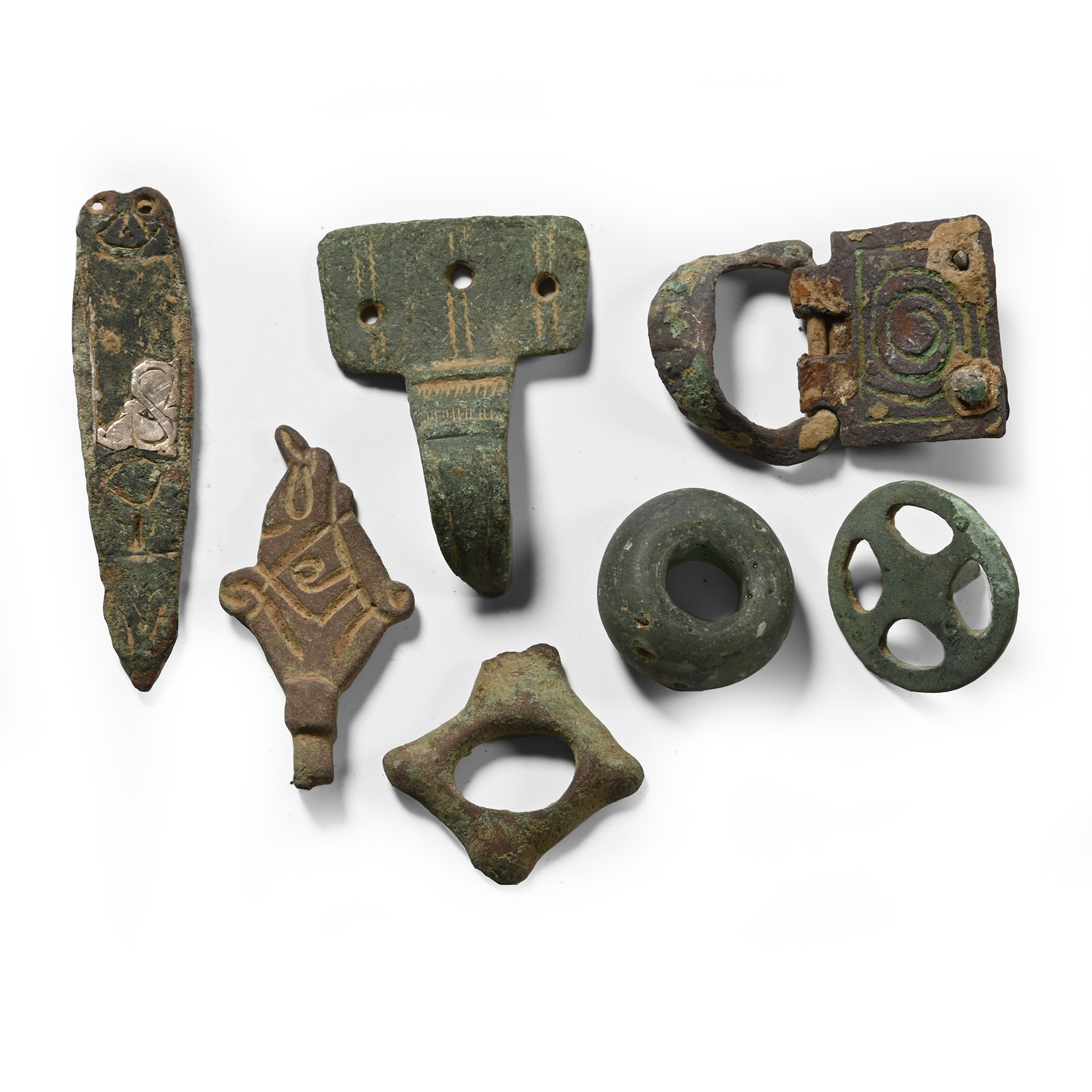 Anglo-Saxon and Viking Bronze Artefact Group