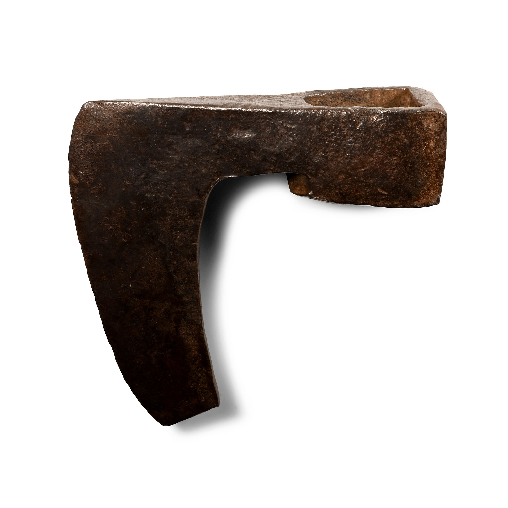 Medieval Iron Bearded Axehead