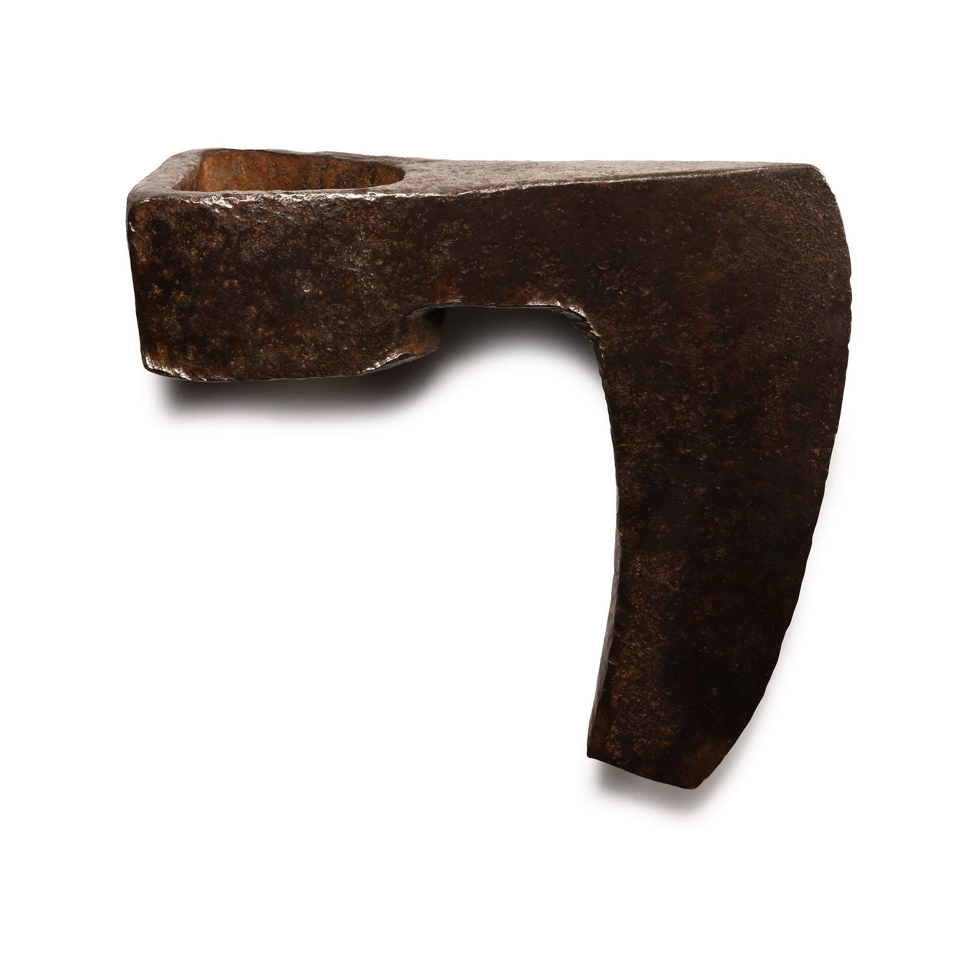 Medieval Iron Bearded Axehead